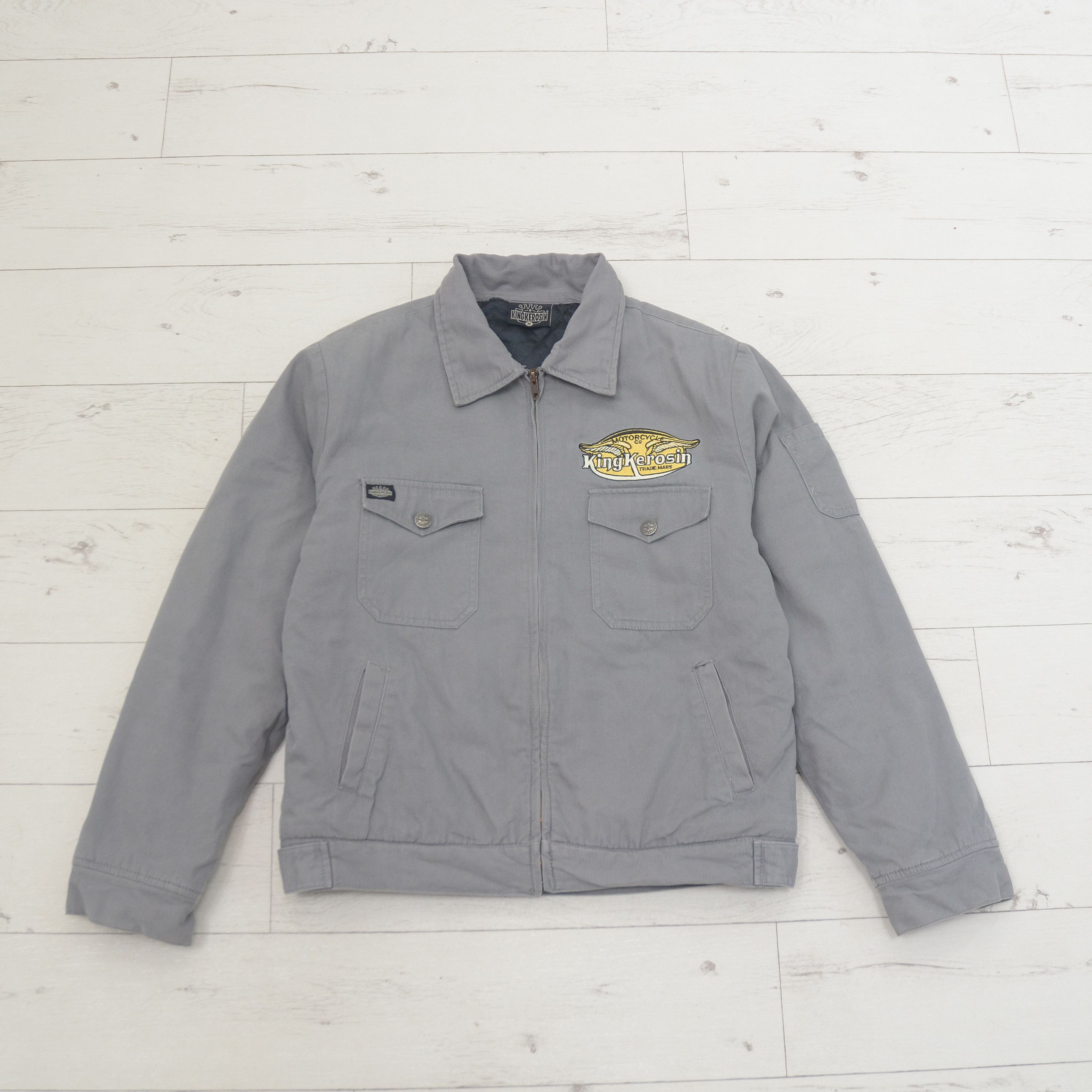 King × Vintage Y2K Biker King Kerosin Vintage Bomber Jacket Rare Archive Size US M / EU 48-50 / 2 - 2 Thumbnail