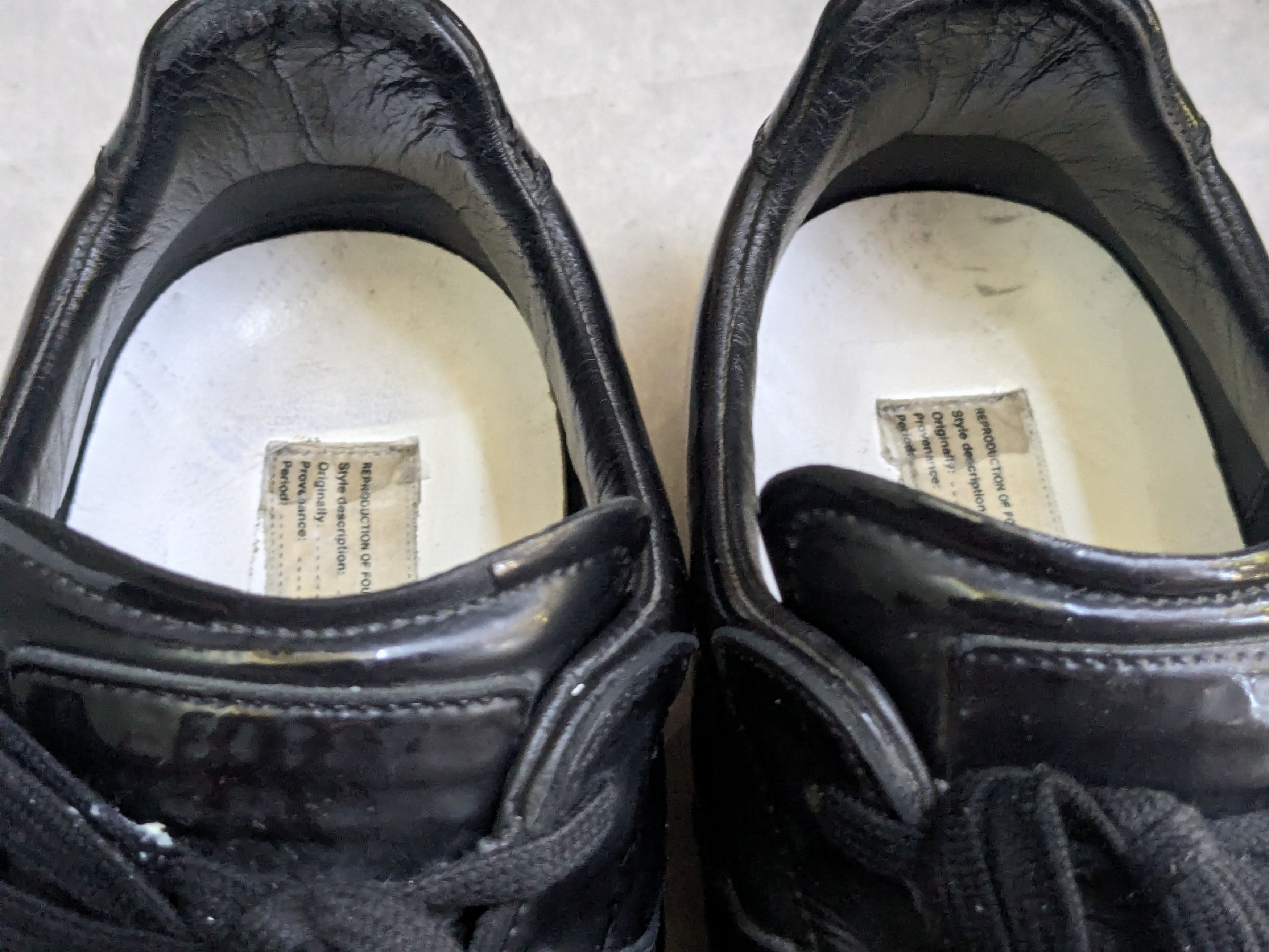 Maison Margiela Maison Margiela Replica GAT Black Patent Leather 12 45 Low Size US 12 / EU 45 - 7 Thumbnail