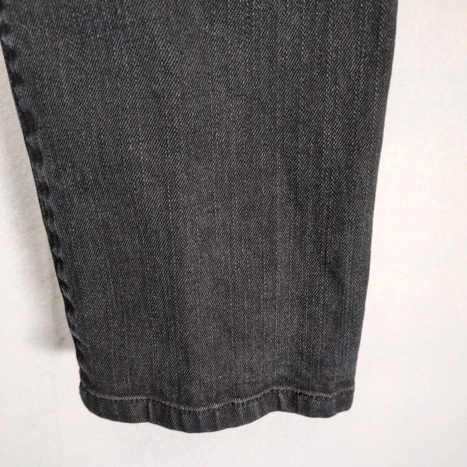Ralph Lauren LRL Ralph Lauren Women's 12 Black Classic Straight Leg Jeans Size 34" / US 12 / IT 48 - 4 Thumbnail