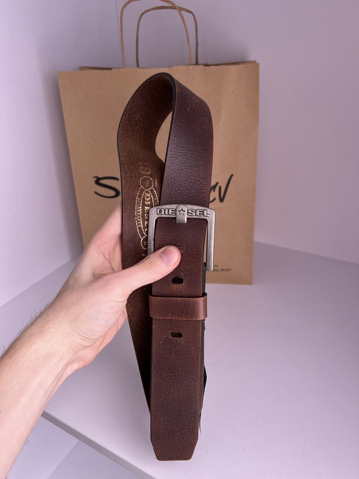 Diesel × Vintage Vintage Diesel Y2k Belt Size ONE SIZE - 1 Thumbnail