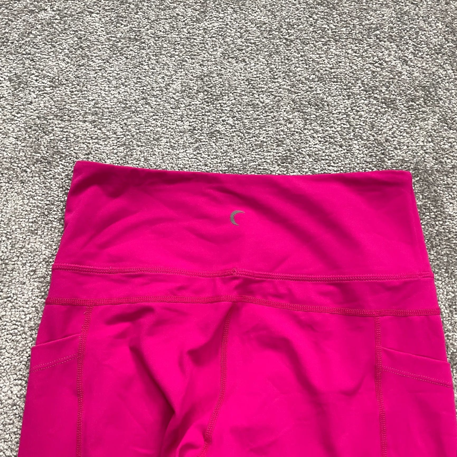 Vintage VINTAGE Zyia Cropped Leggings Womens 6-8 Pink High Rise Athletic Active Yoga Gym 26x20 Size 28" / US 6 / IT 42 - 3 Thumbnail