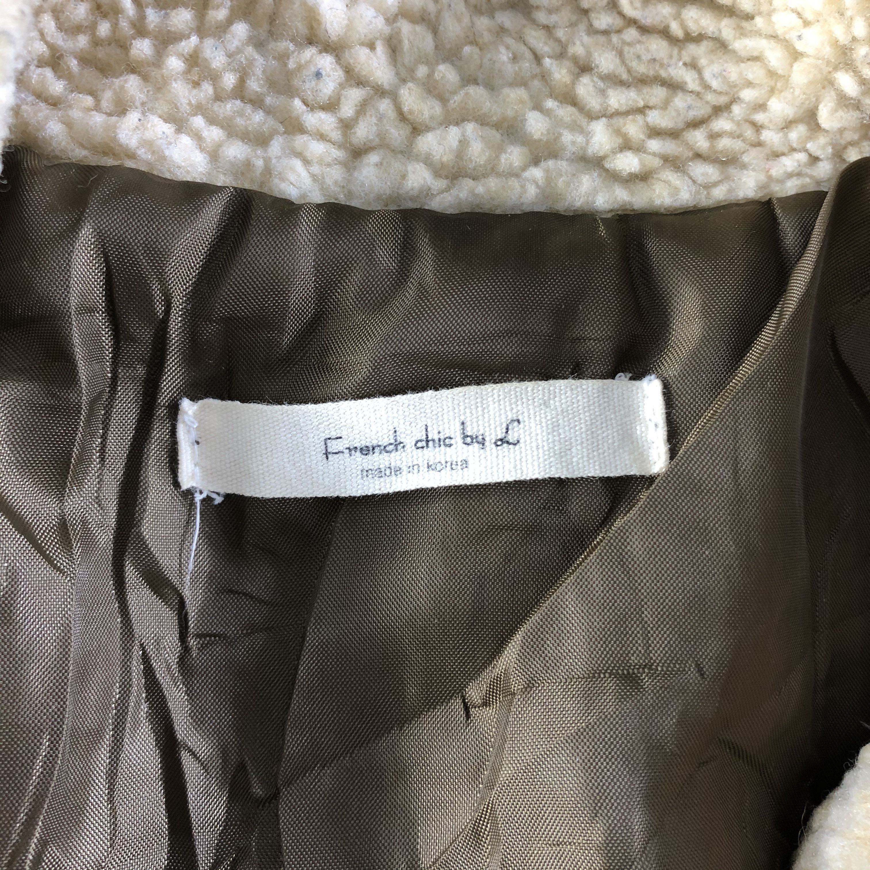 Japanese Brand French Chic Fleece Coat Jacket Size US XS / EU 42 / 0 - 6 Thumbnail