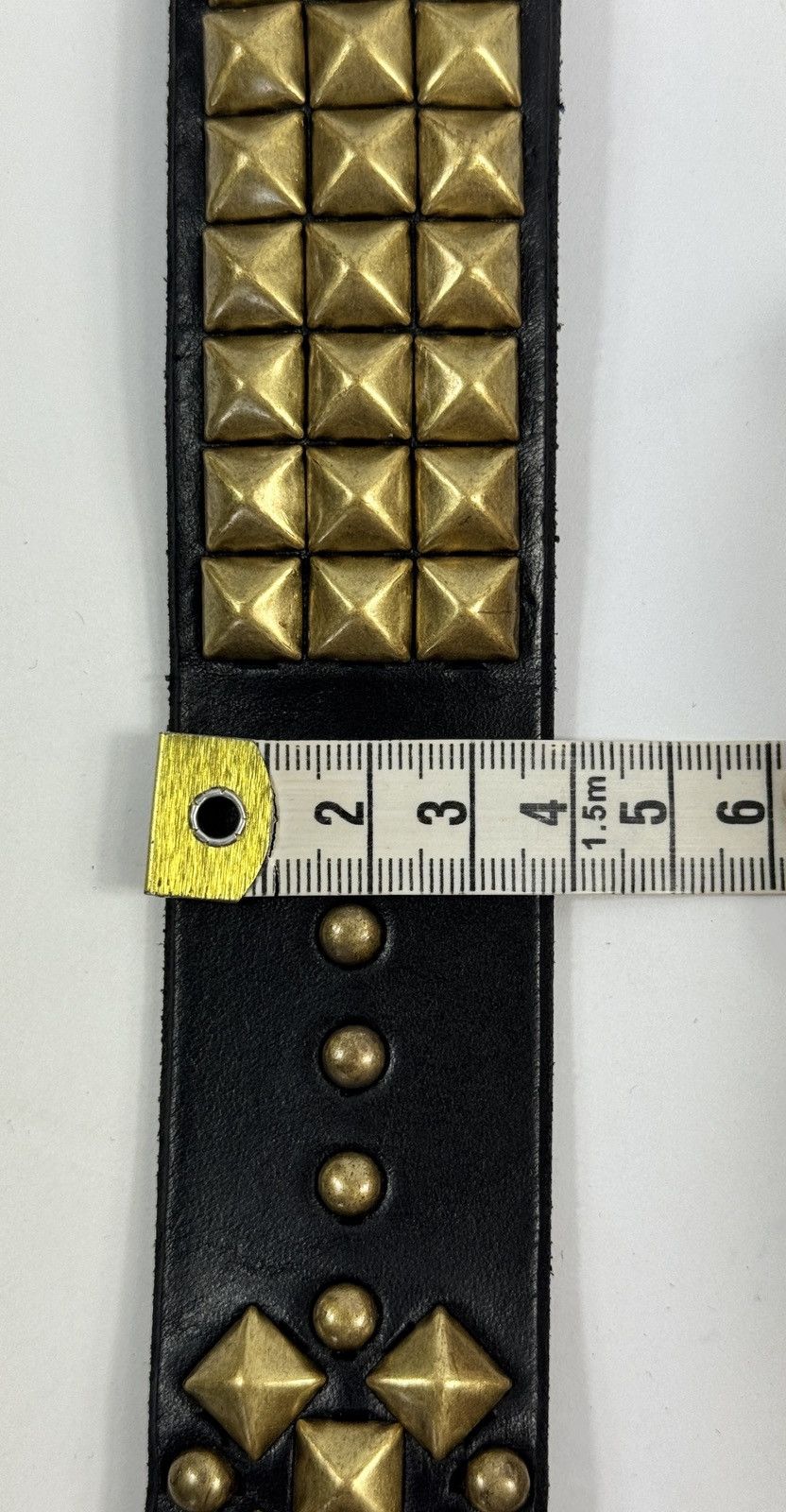 Enfants Riches Deprimes ANTIQUE BRASS TEXAS SERENADE BELT 85 Size 32 - 10 Thumbnail