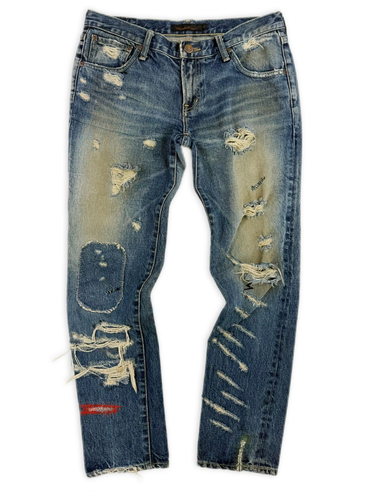 Undercover UNDERCOVER 2004/2005 'BUT BEAUTIFUL' 68 DENIM BLACK