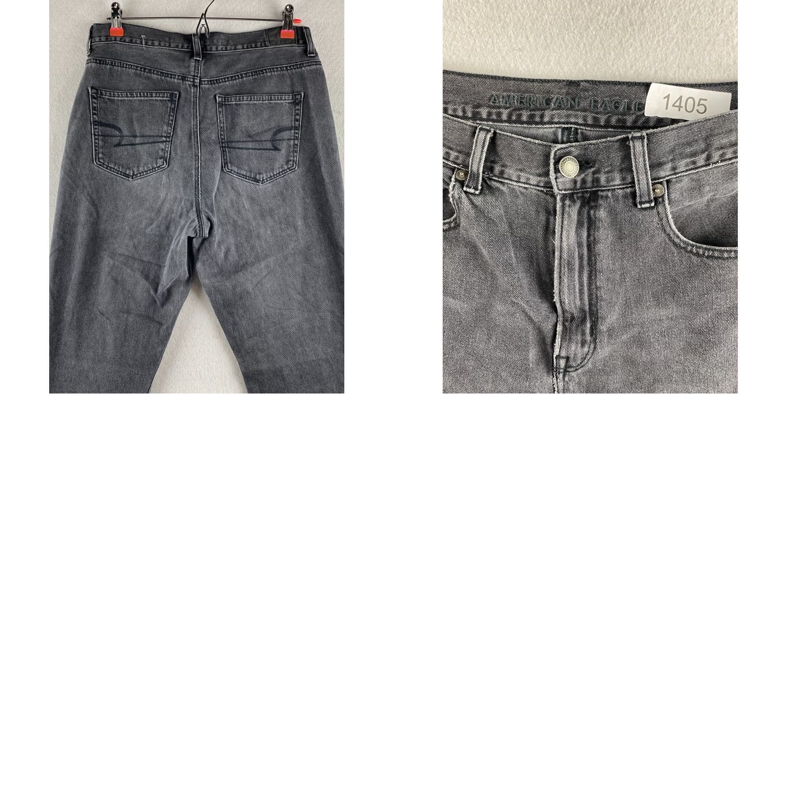 American Eagle Outfitters American Eagle Outfitters Jeans Womens 12 Black High Rise Loose Fit Denim 31x23 Size 34" / US 12 / IT 48 - 8 Thumbnail