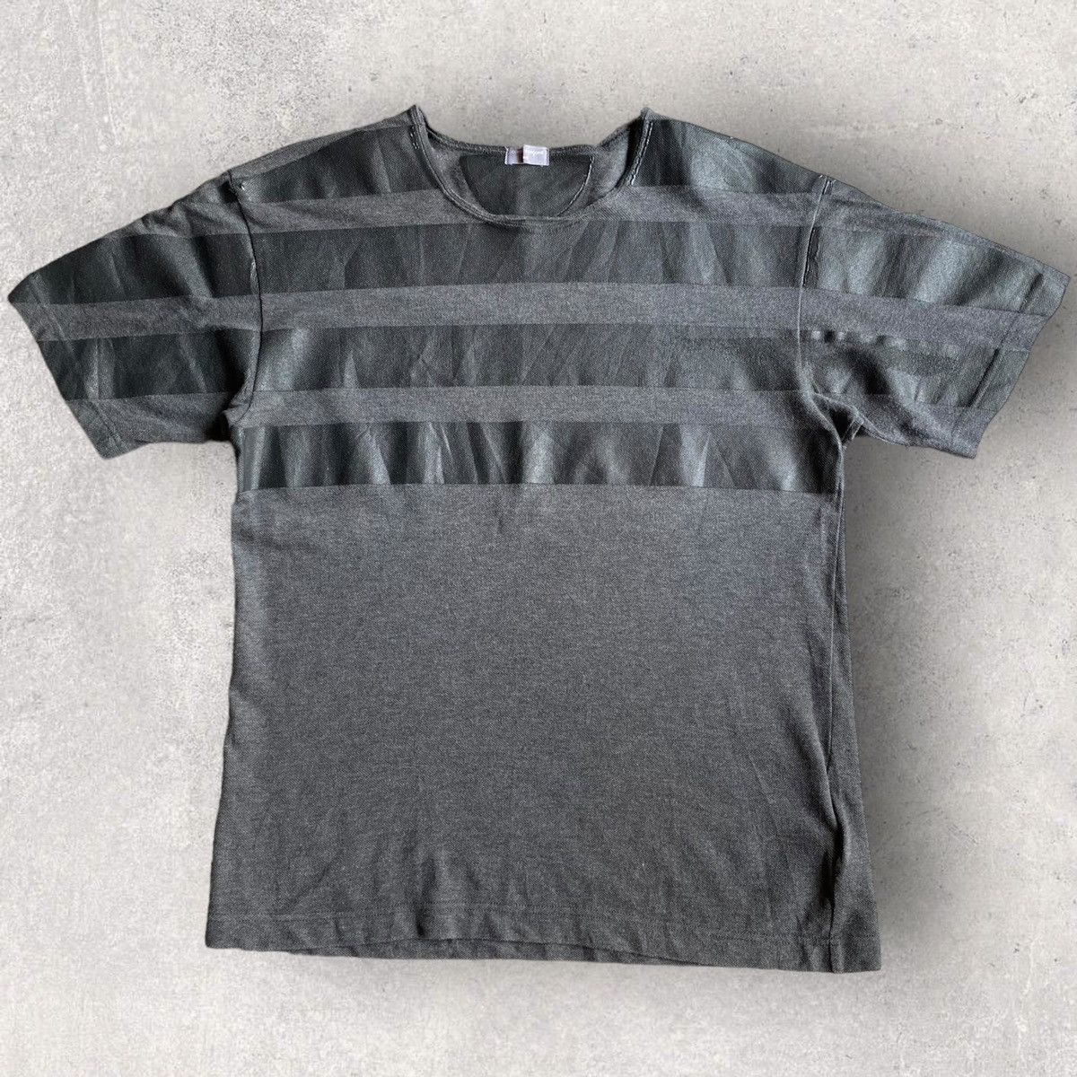 Comme des Garcons Vintage 2002 Stripes Print T Shirt Size US M / EU 48-50 / 2 - 1 Thumbnail