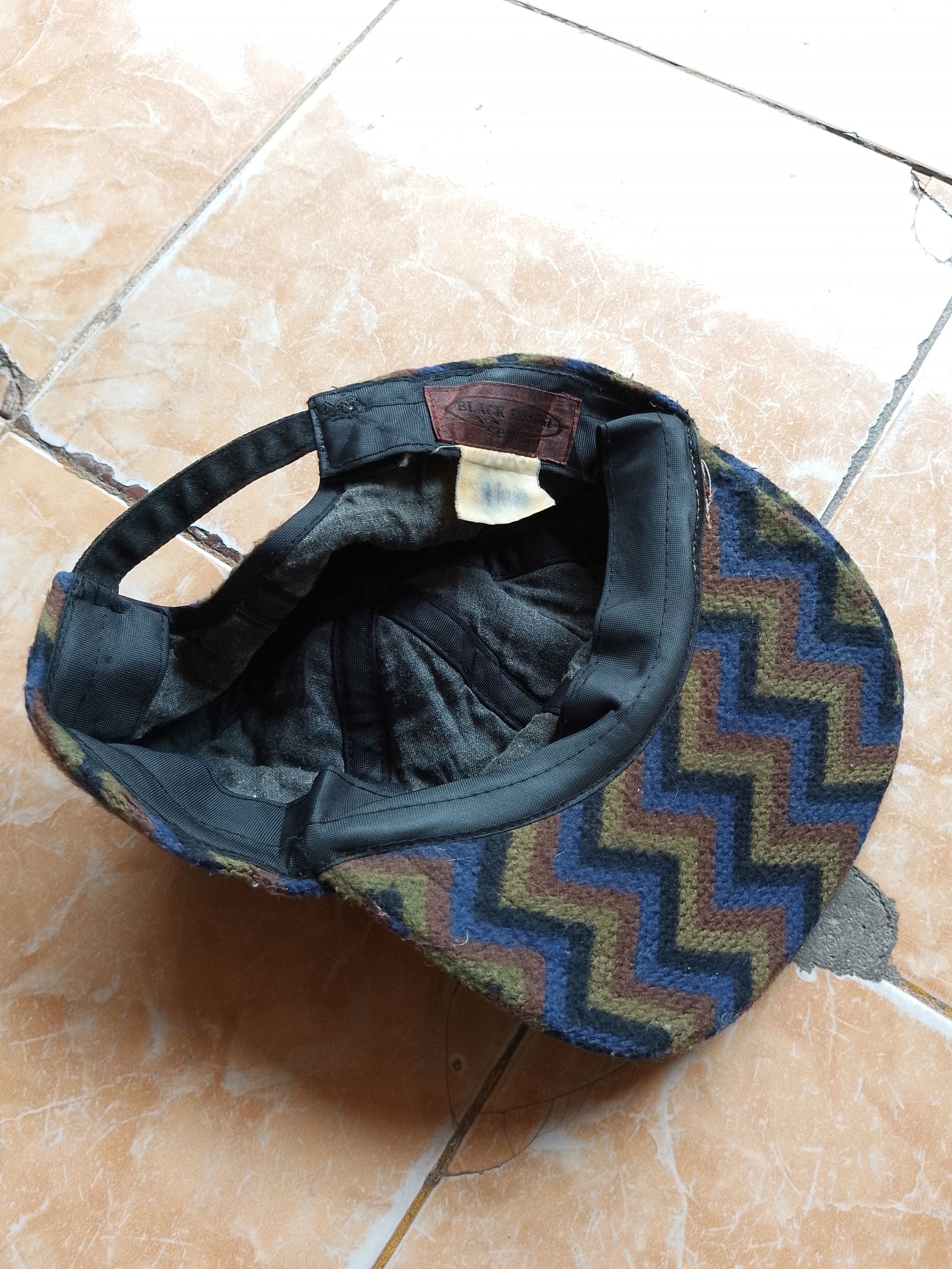 Missoni × Vintage Vintage Black Missoni Sport Hat Size ONE SIZE - 7 Thumbnail