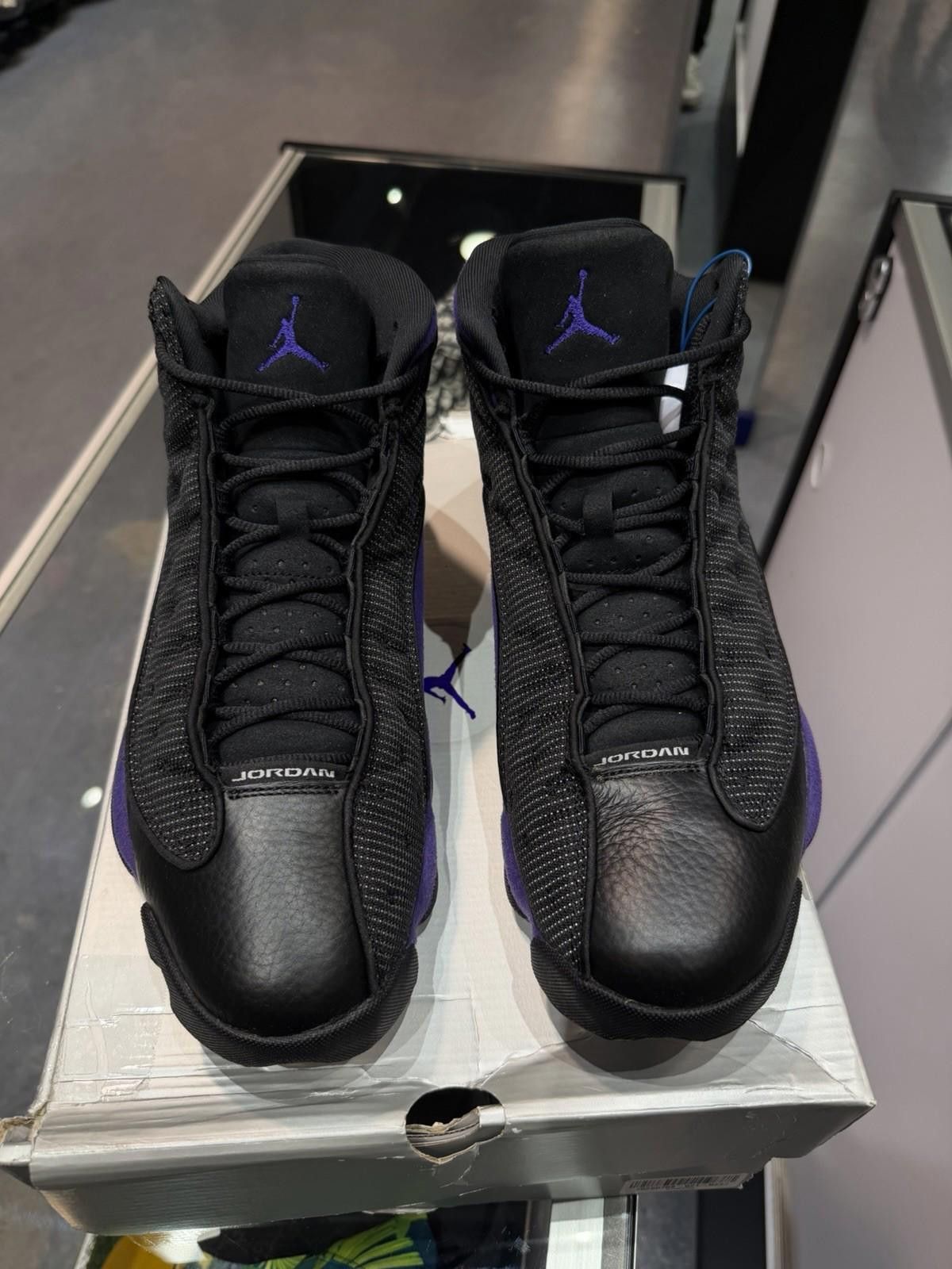 Jordan Brand Jordan Retro 13 Sneakers Black and Purple Size 13 Size US 13 / EU 46 - 8 Thumbnail