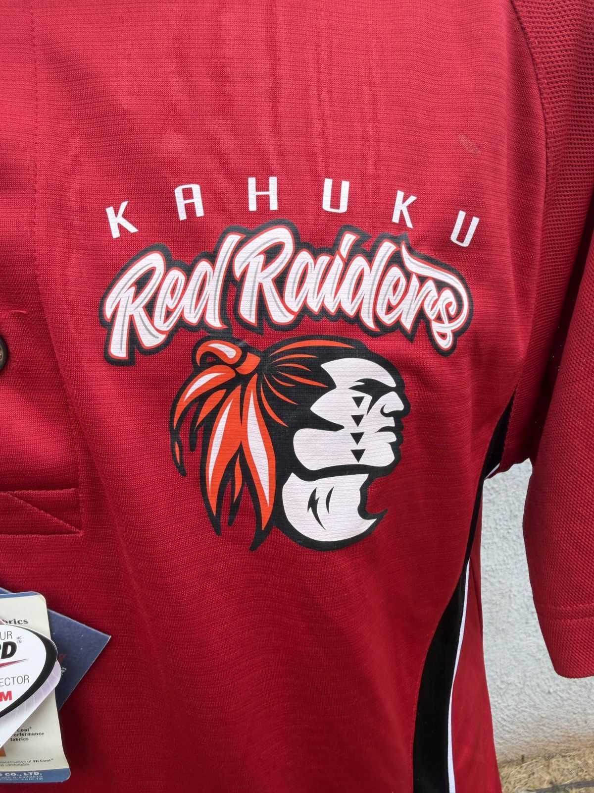 Other New Pro Celebrity Kahuku Red Raiders Polo Shirt Red Men's S Size US S / EU 44-46 / 1 - 4 Thumbnail