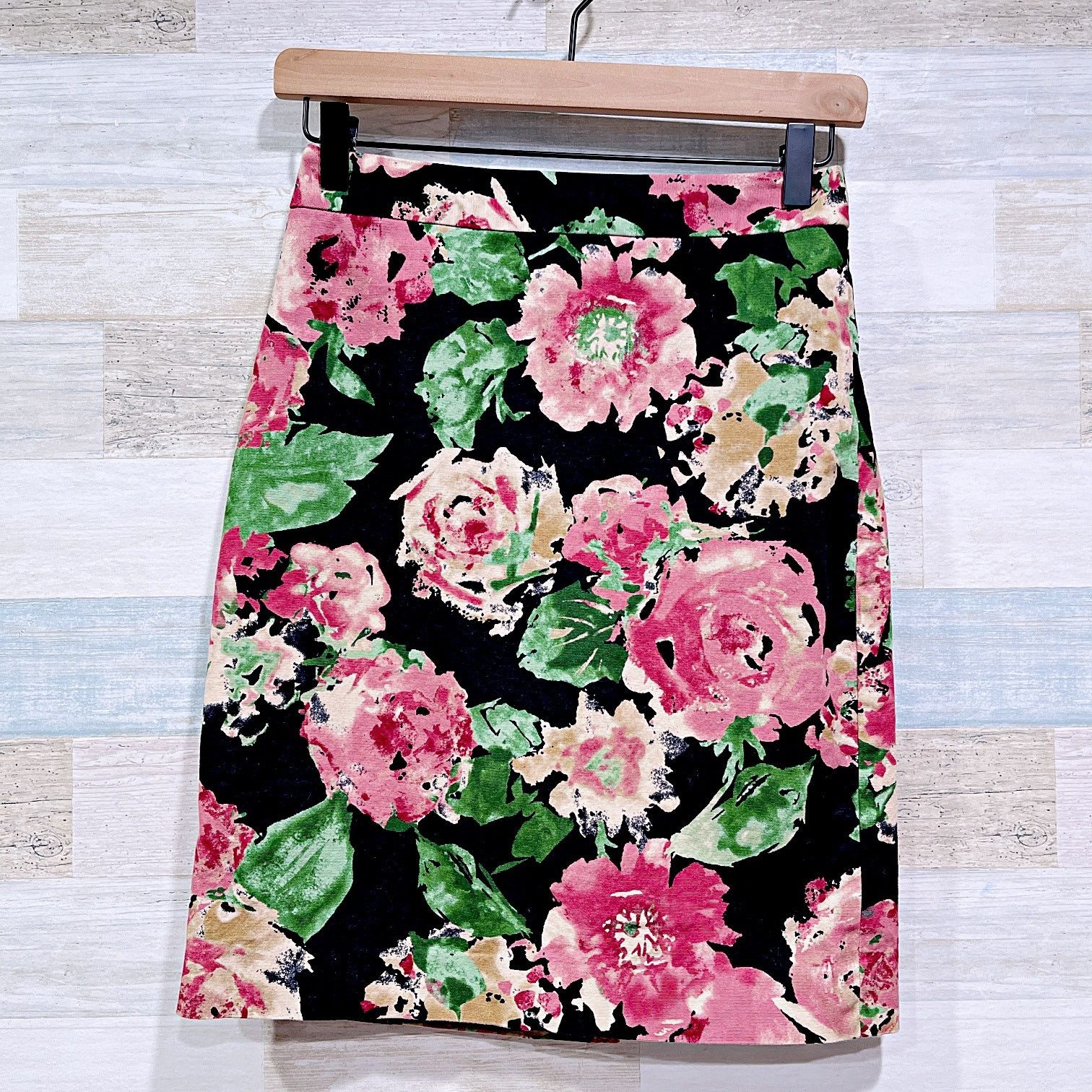 Other Talbots Floral Pencil Skirt Womens 2P 2 Petite Size 26" / US 2 / IT 38 - 2 Thumbnail