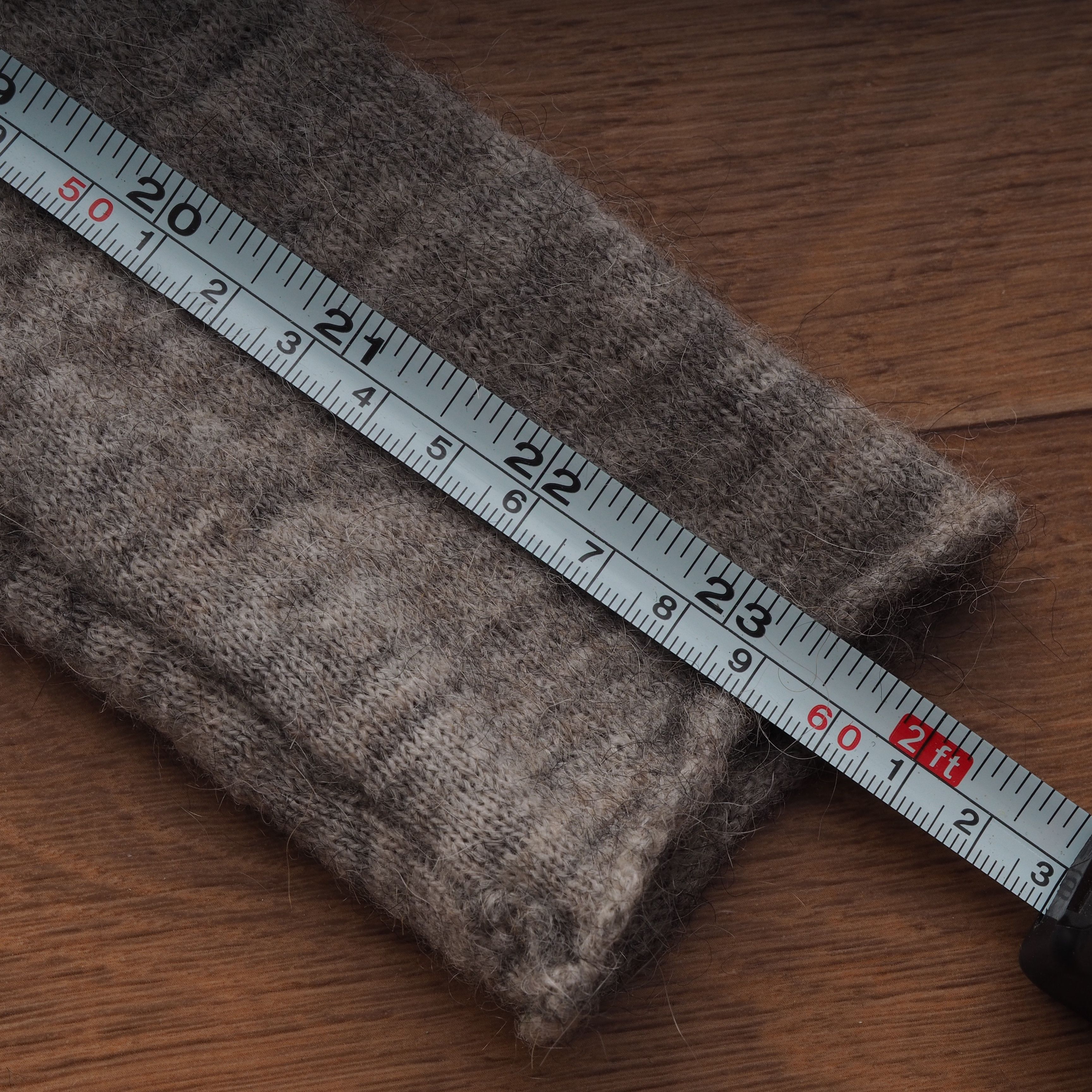 Purdey Purdey Gray Wool Alpaca Long Open Sweater Cardigan Size S / US 4 / IT 40 - 9 Thumbnail