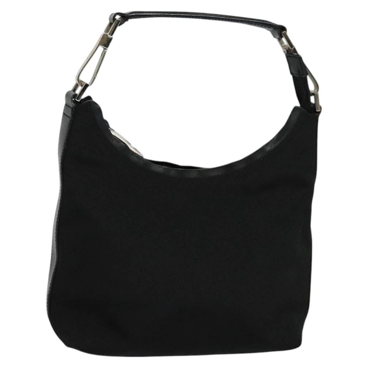 Gucci GUCCI Hand Bag Nylon Black Silver 000 000 Size ONE SIZE - 1 Thumbnail