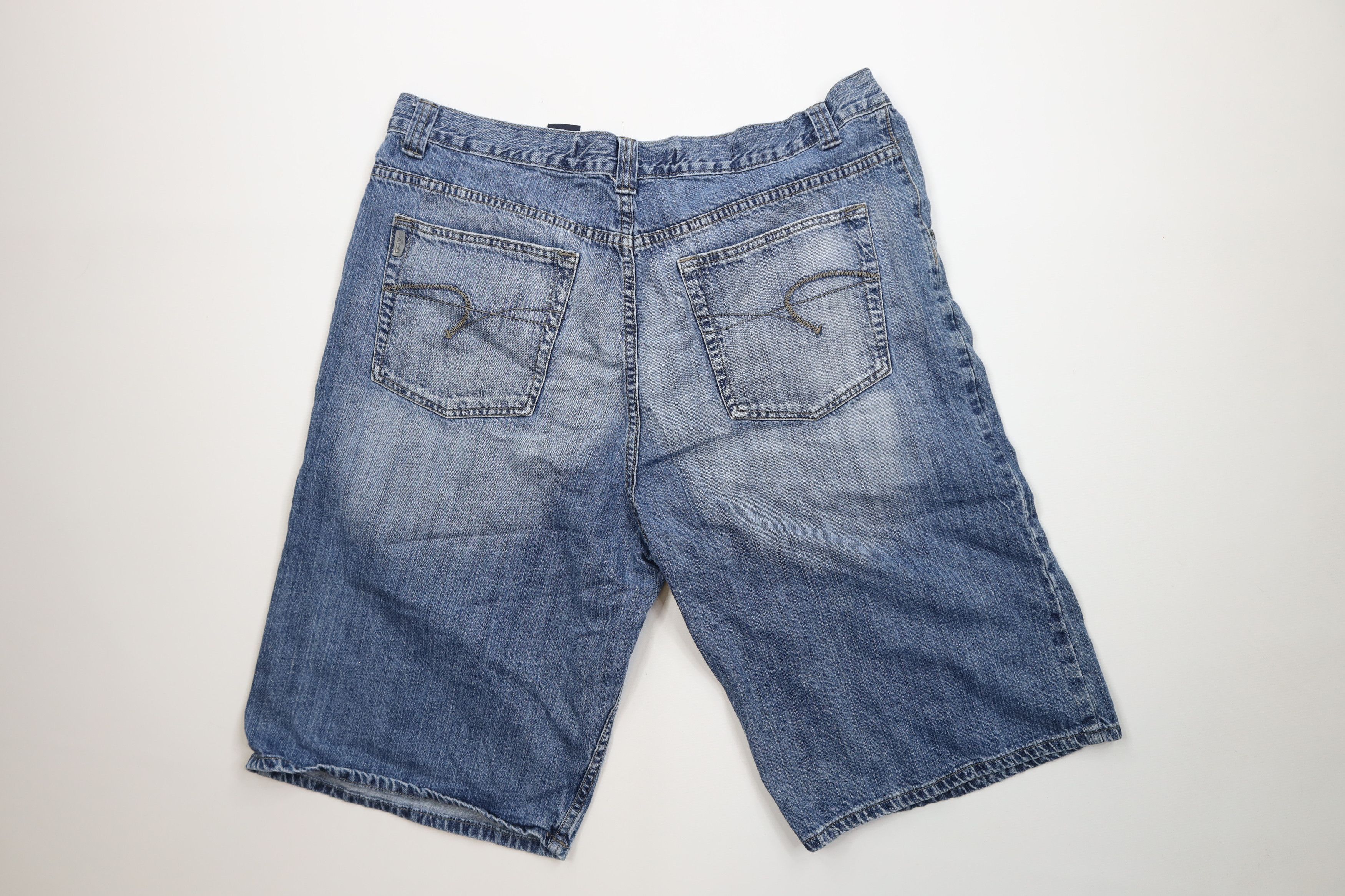 Vintage Vintage 90s Y2K Paco Jeans Baggy Fit Denim Jean Shorts Jorts Size US 42 / EU 58 - 10 Thumbnail