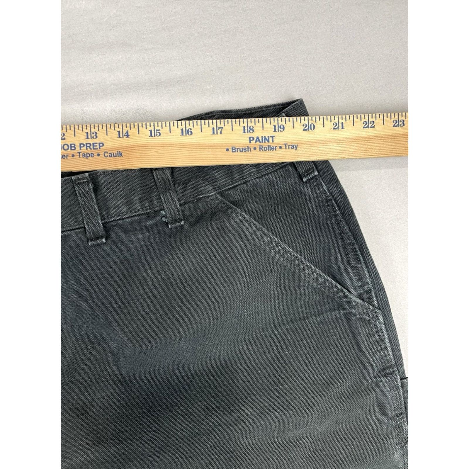 Carhartt Carhartt Pants Mens 44x32 Black Carpenter Relaxed Original Fit 5-Pocket Workwear Size 40 in Waist Inseam 31 in USA Logo Size US 44 / EU 60 - 2 Thumbnail