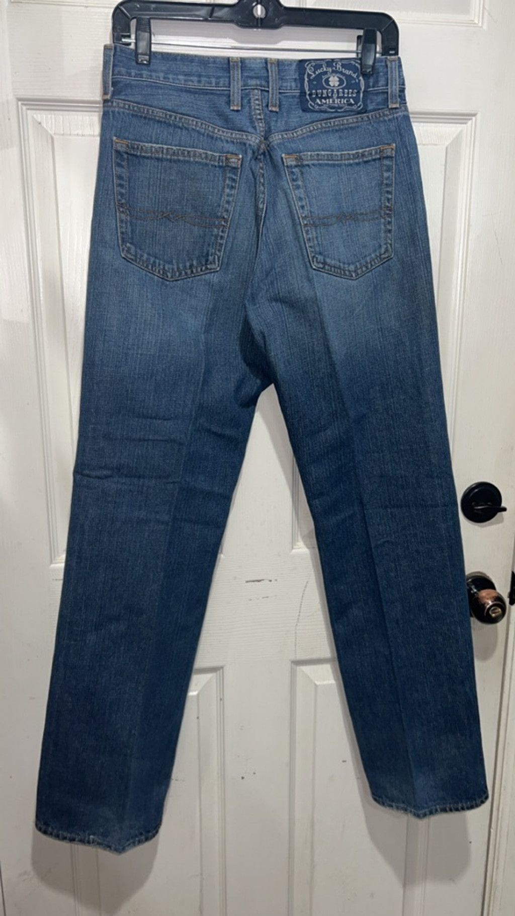 Lucky Brand Men's Lucky Brand Blue Straight Jeans Waist 30 Size US 30 / EU 46 - 2 Thumbnail