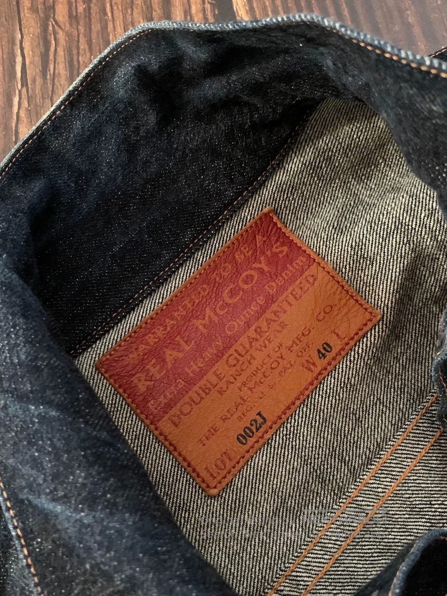 The Real McCoy's Real McCoy Denim Jacket 002J. Size US XXS / EU 40 - 7 Thumbnail