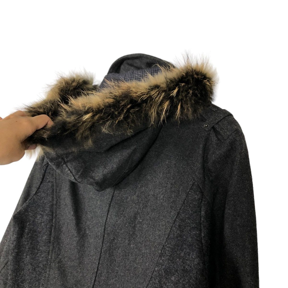 PPFM 🔥VINTAGE BIKER JACKET PPFM DOUBLE LAYER MINK FUR HOODIE LGB Size US S / EU 44-46 / 1 - 11 Thumbnail