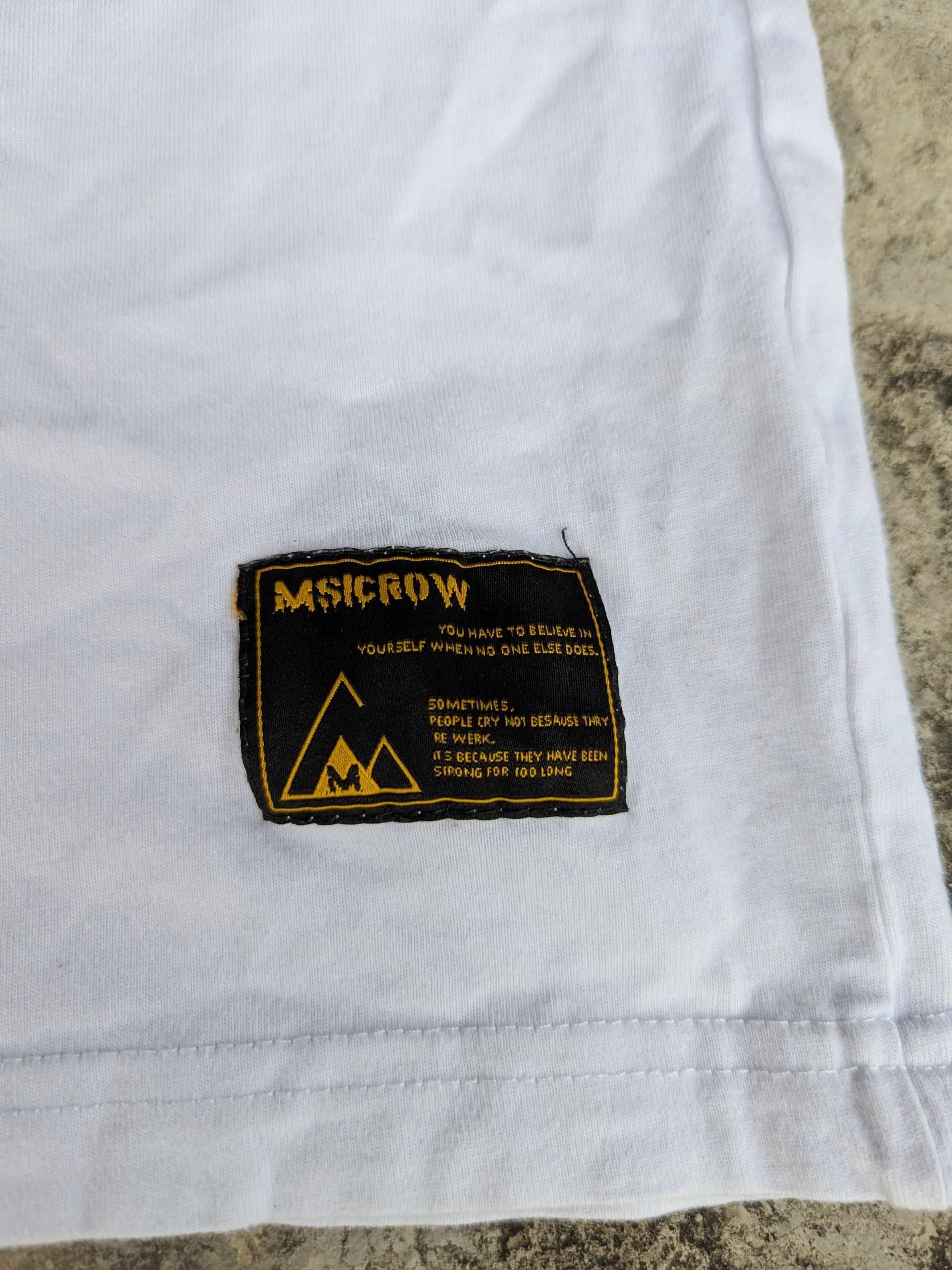 Japanese Brand × Vintage Vintage Msicrow Sukajan T Shirt Japanese Motif Size US S / EU 44-46 / 1 - 7 Thumbnail