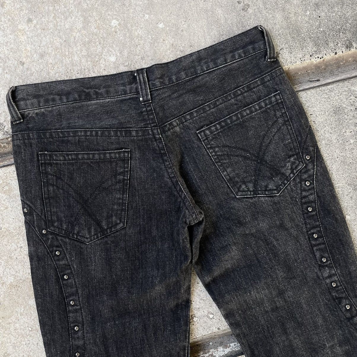 If Six Was Nine Dark studded flare denim ifsixwasnine style Size US 32 / EU 48 - 6 Thumbnail