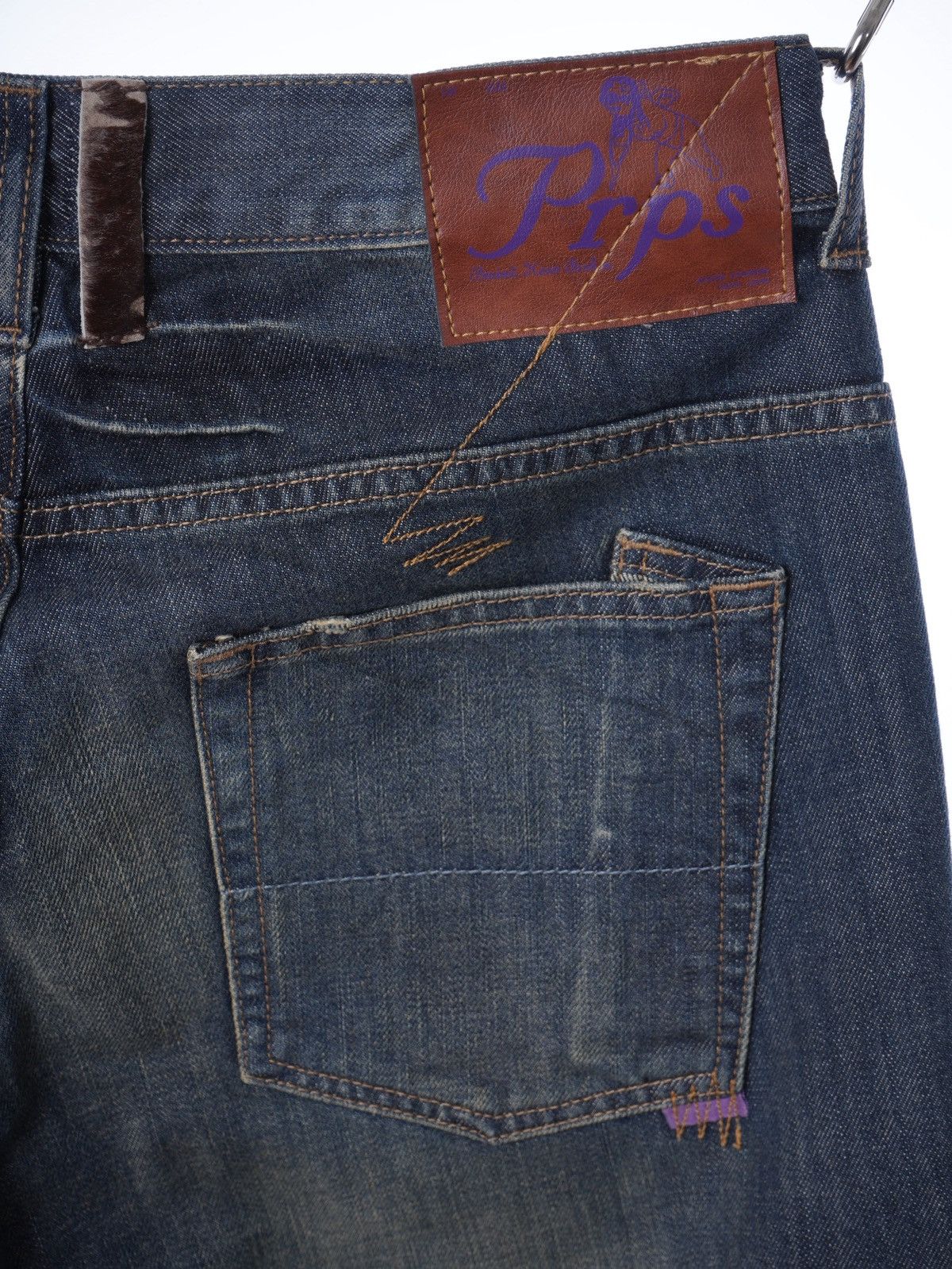 Prps PRPS Distressed Baggy Denim Jeans w31 Size US 31 - 3 Thumbnail