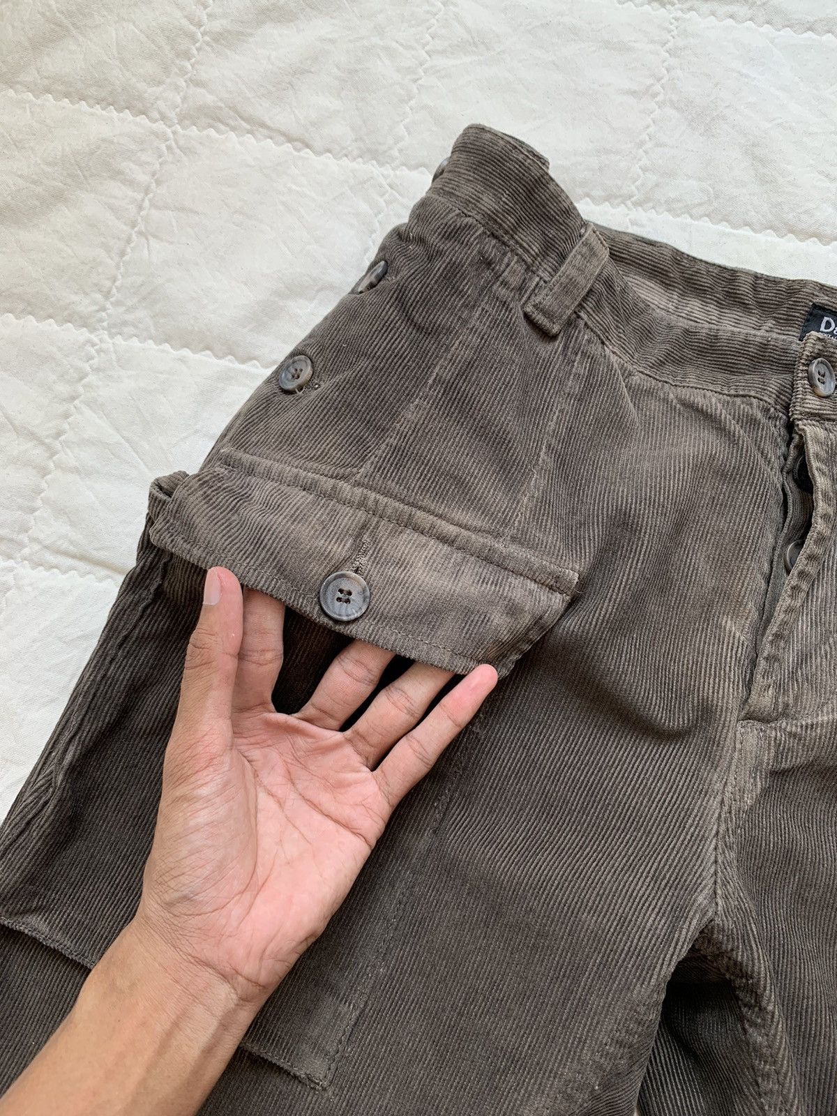 Dolce & Gabbana Archive Dolce & Gabbana Big Front Pocket Military Cargo Pant Size US 31 - 18 Thumbnail
