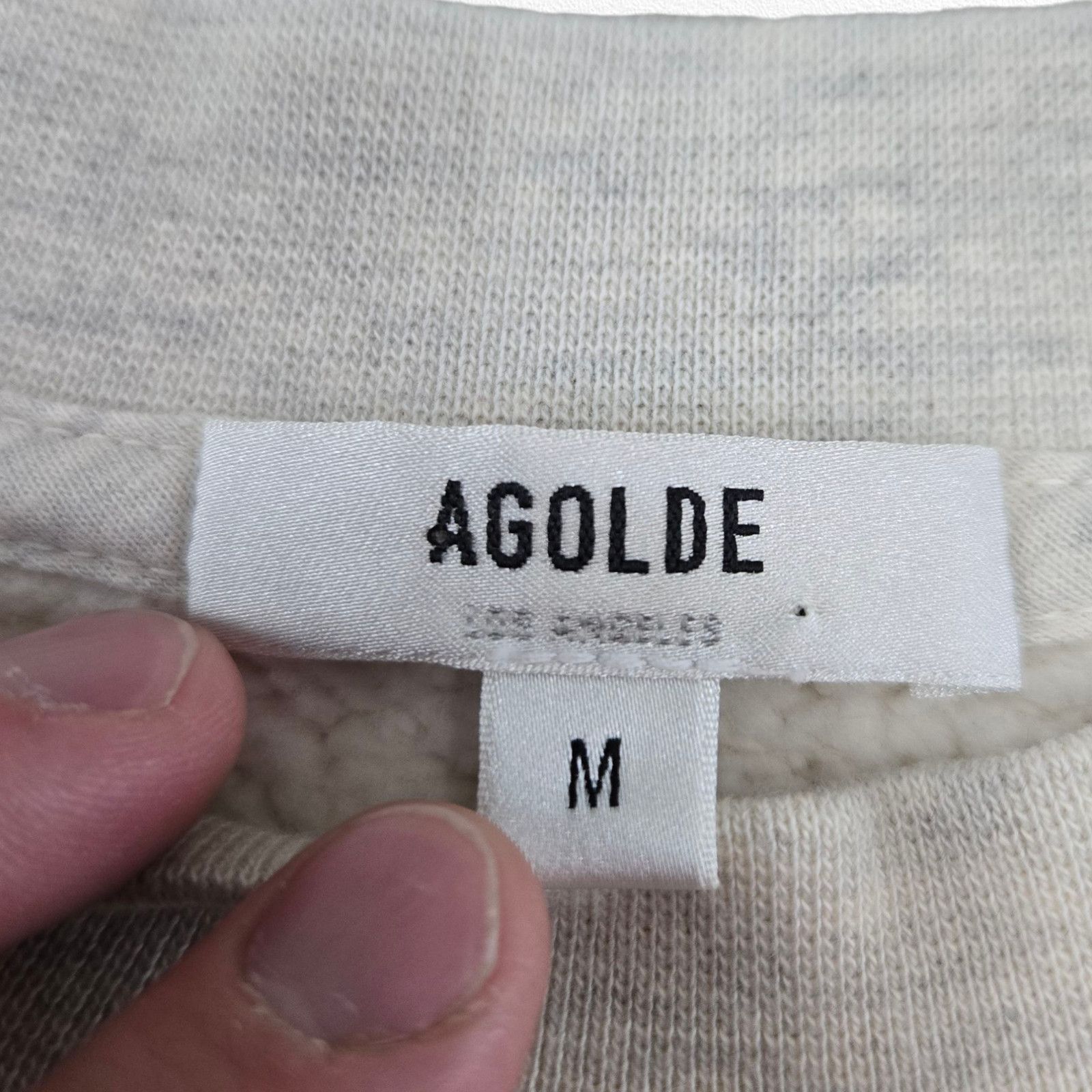 Agolde AGOLDE Simone Sleeveless Sweatshirt Gray Vest Size Medium Size M / US 6-8 / IT 42-44 - 4 Thumbnail