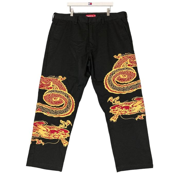 Supreme Dragon Work Pant | Grailed