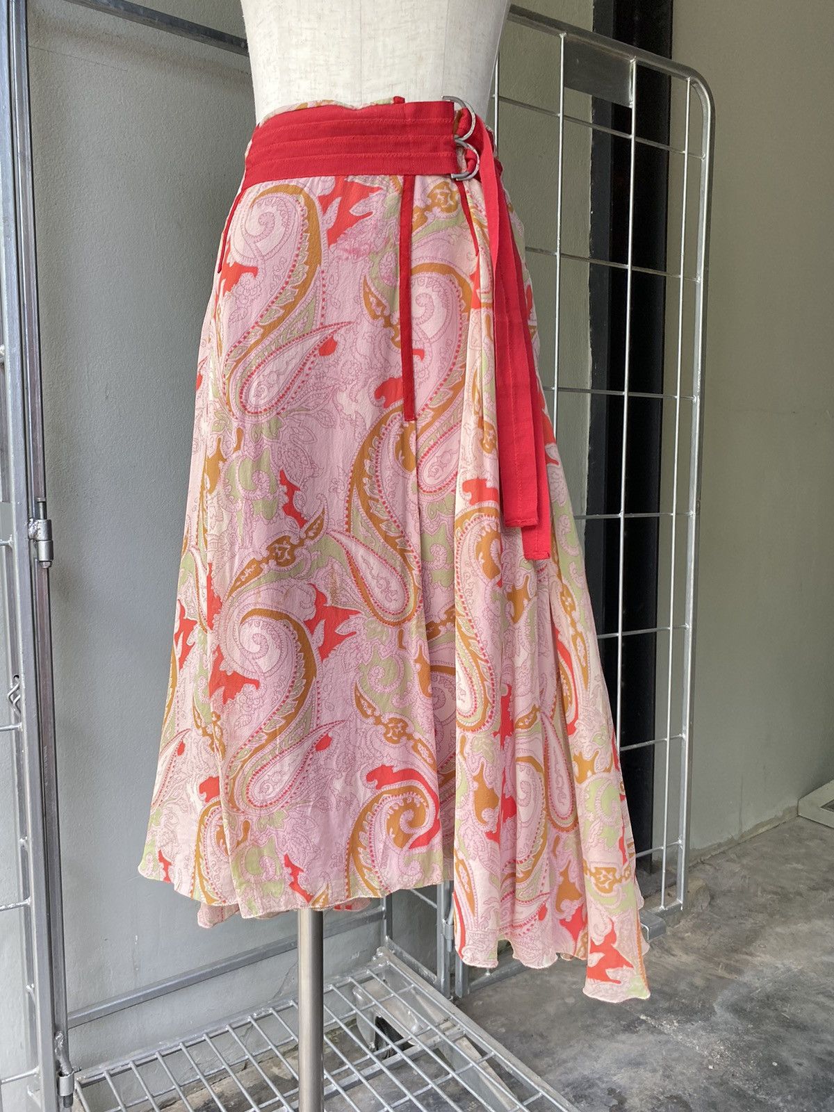 Etro Etro Y2K printed skirt Size 29" - 2 Thumbnail