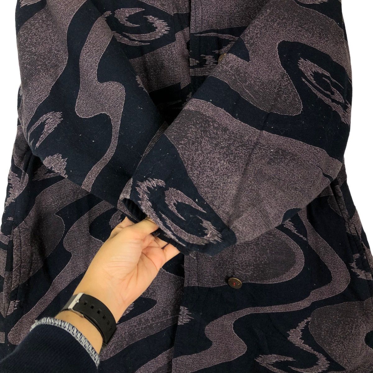 Japanese Brand Vintage Over Print Jacket Japanese Traditional Issey Miyake Size US M / EU 48-50 / 2 - 15 Thumbnail