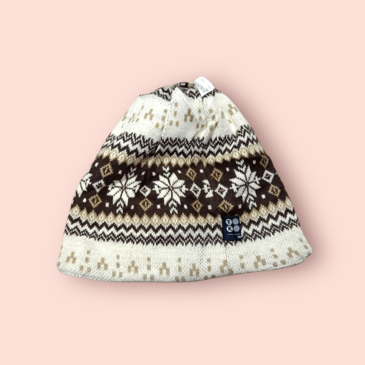 Japanese Brand × Native × Takeo Kikuchi VINTAGE TAKEO KIKUCHI NATIVE BEANIE Size ONE SIZE - 8 Thumbnail