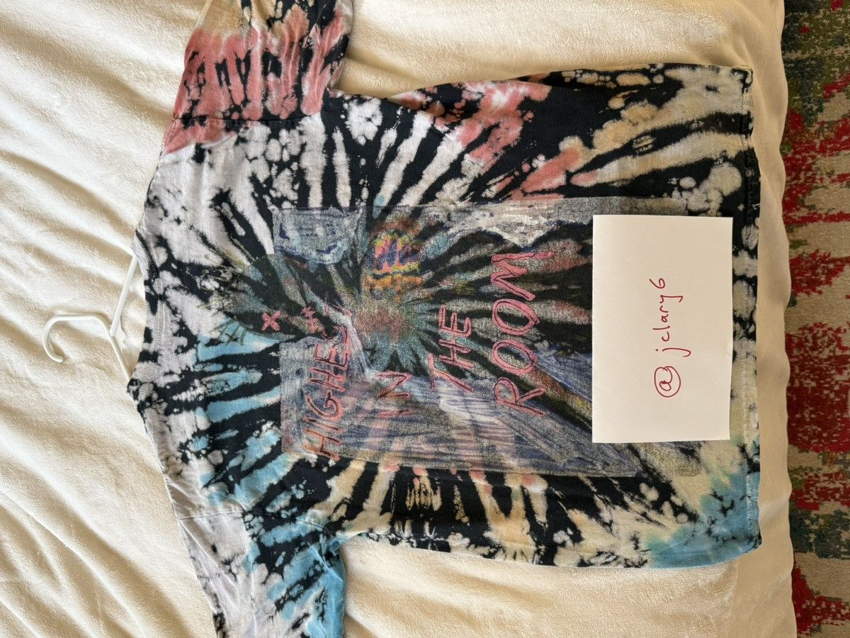 Travis Scott Travis Scott Cactus Jack Highest In The Room Tie Dye Tee Size US M / EU 48-50 / 2 - 7 Thumbnail