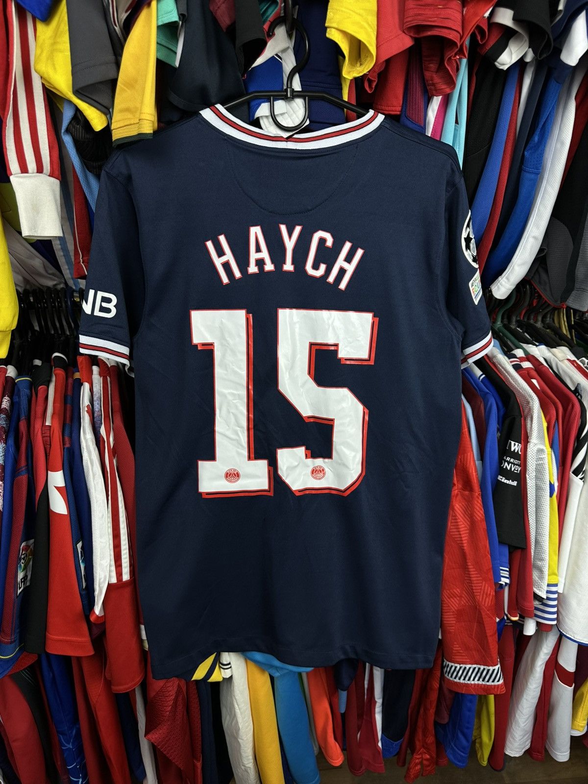 Other Paris Saint Germain PSG Football Jersey HAYCH #15 Replica Size US M / EU 48-50 / 2 - 2 Thumbnail