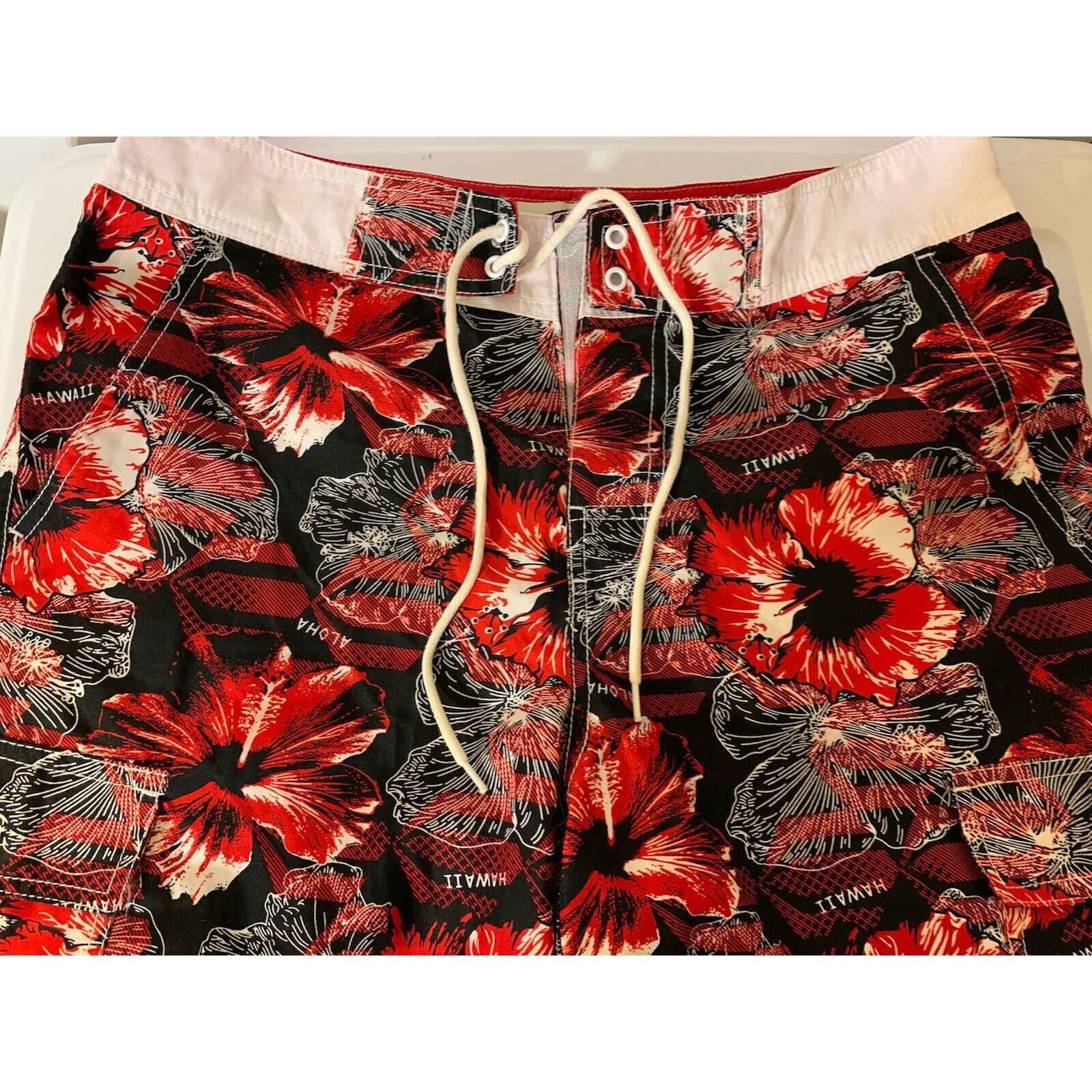 Other Koko Designed In Hawaii Men's Sz 30 Board Shorts Floral Swim Size US 30 / EU 46 - 4 Thumbnail