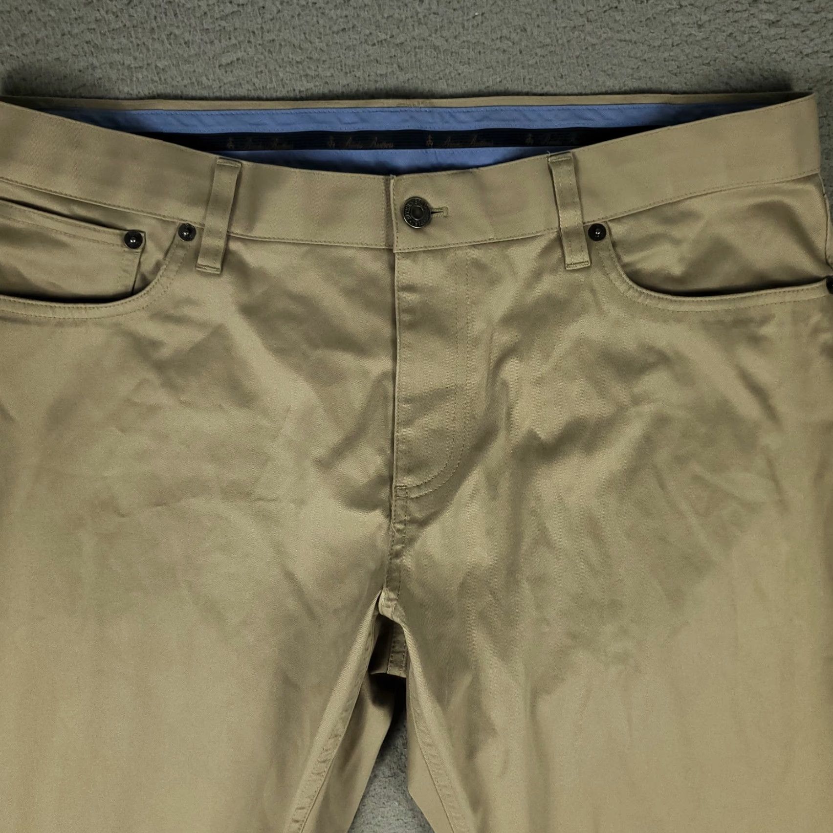Brooks Brothers Brooks Brothers Jeans Mens 36x32 Beige 5-Pocket Straight Leg Denim Pants Size US 36 / EU 52 - 2 Thumbnail