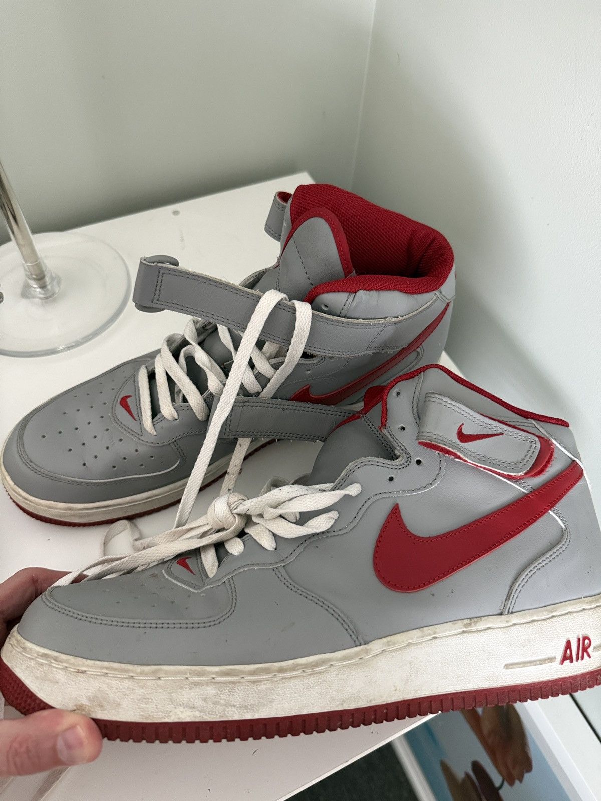 Nike Y2K Era Air Force Ones - Perfect Condition Size US 13 / EU 46 - 4 Thumbnail