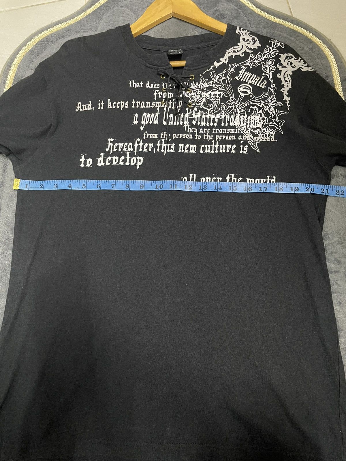If Six Was Nine Impala Japan Poem Lace Tshirts Size US M / EU 48-50 / 2 - 9 Thumbnail