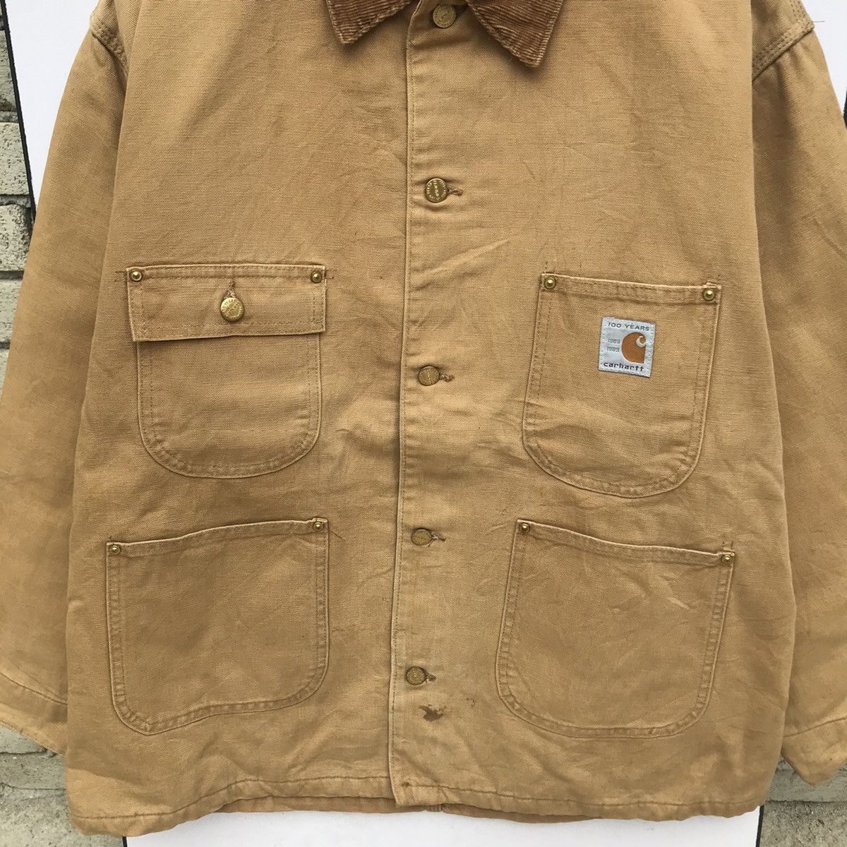 Carhartt Vintage Carhartt 100th Anniversary Michigan Coat Jacket Size US XL / EU 56 / 4 - 6 Thumbnail