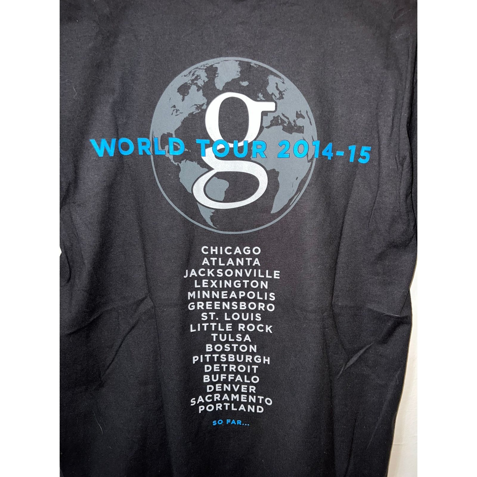 Hanes 2014 - 15 Garth Brooks World Tour Country Concert Shirt M Size US M / EU 48-50 / 2 - 6 Thumbnail