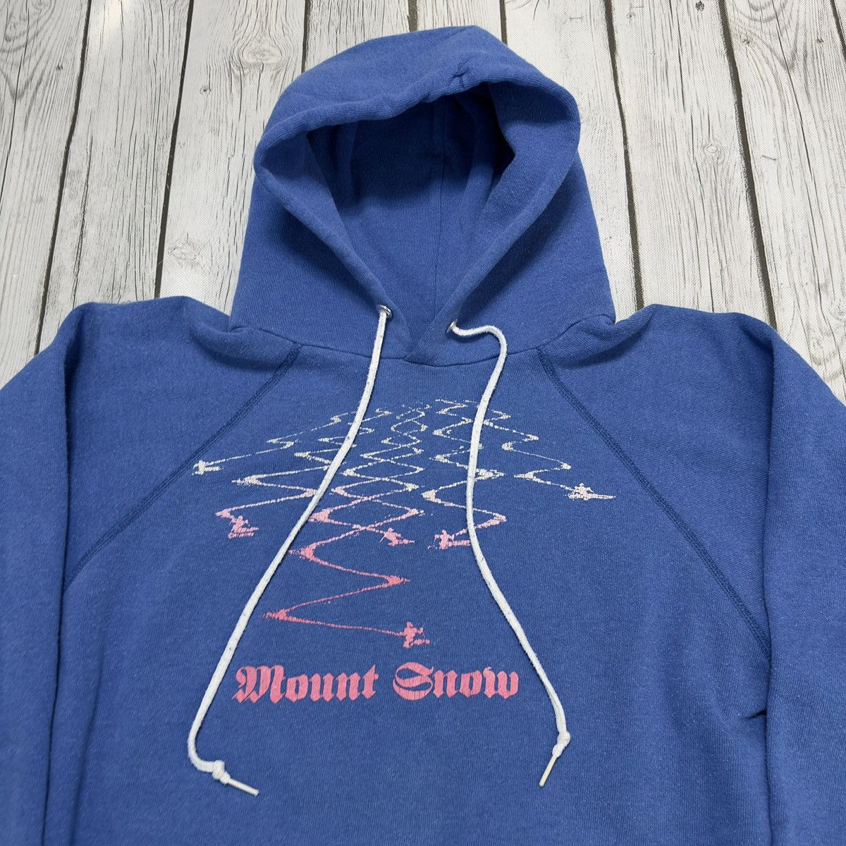 Hanes × Vintage Vintage Mount Snow hoodie Size US L / EU 52-54 / 3 - 3 Thumbnail