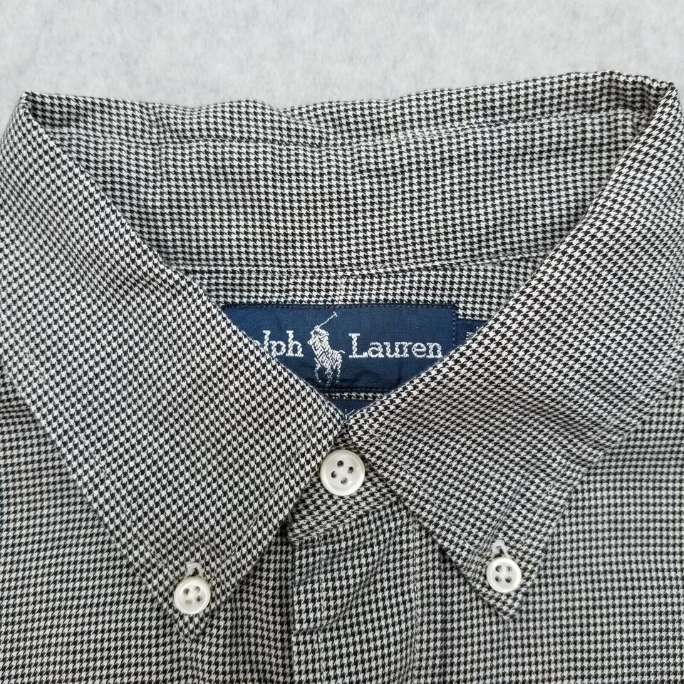 Ralph Lauren Ralph Lauren Shirt Mens Medium Button Down Dogs Tooth Size US M / EU 48-50 / 2 - 2 Thumbnail
