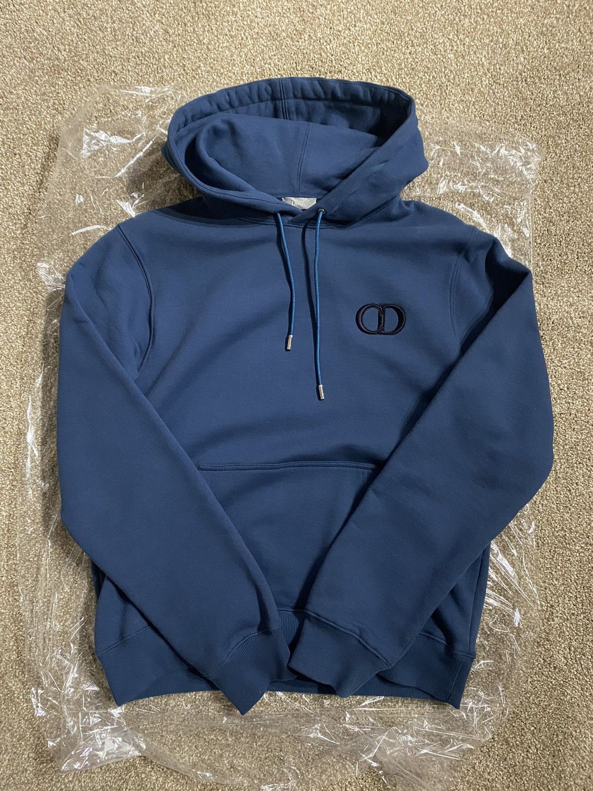 Dior Dior Blue CD Icon Hoodie | Grailed Dior CD icon Hoodie 現行パーカー水色MLB