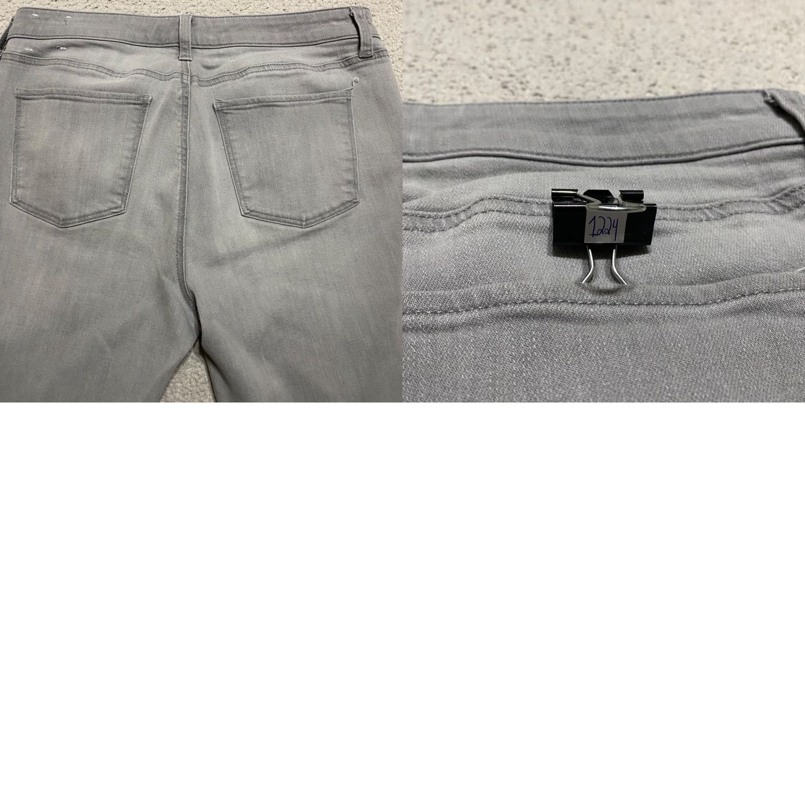 Talbots Talbots Womens Jeans 8 Gray Denim Medium Wash Mid Rise Slim Ankle Size 30" / US 8 / IT 44 - 9 Thumbnail
