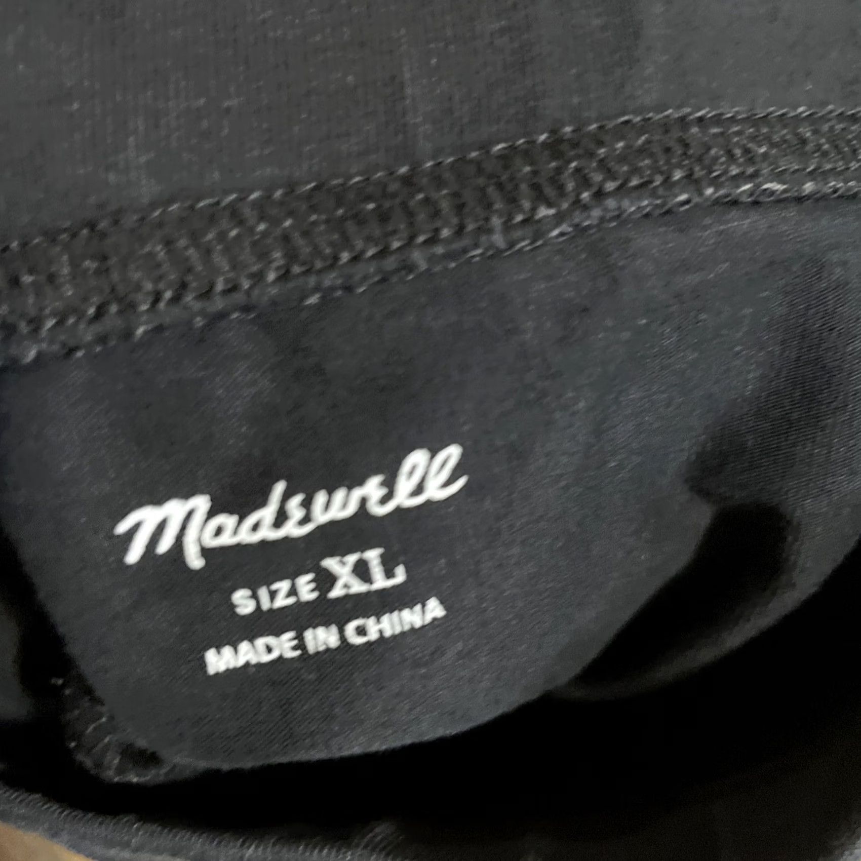 Madewell Madewell Leggings Womens XL High Rise 7/8 Length Black Workout Casual Everyday Size 40" / US 18 - 6 Thumbnail