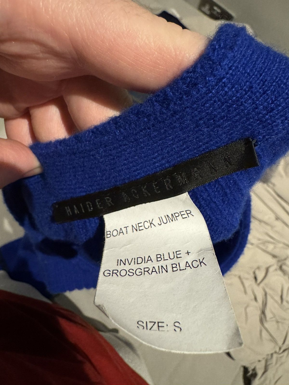 Haider Ackermann Stunning blue oversized Haider Ackermann top (fits S-XXL) Size US S / EU 44-46 / 1 - 5 Thumbnail