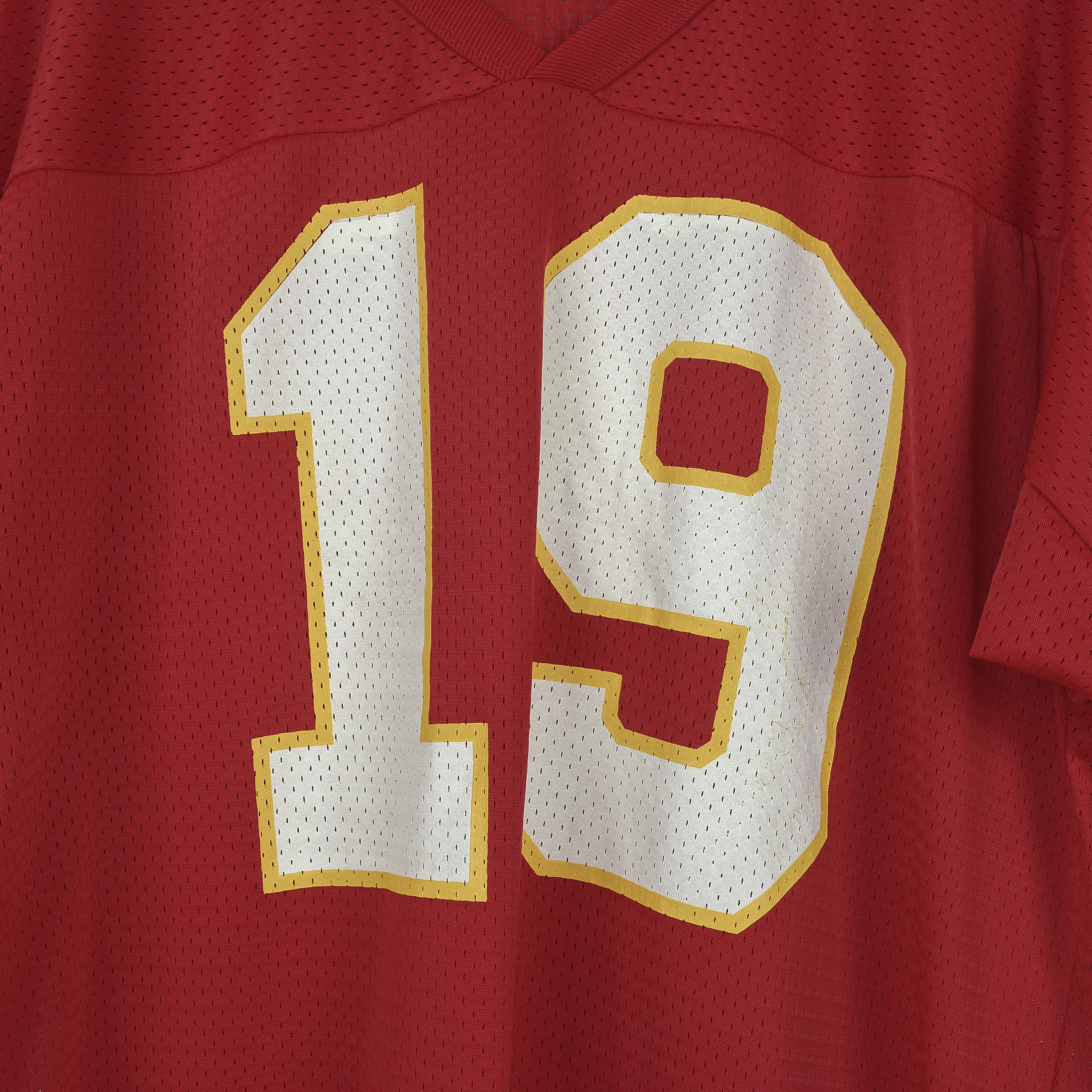 Champion × NFL × Vintage Kansas City Chiefs XL Football Jersey Shirt #19 Joe Montana Size US XL / EU 56 / 4 - 3 Thumbnail
