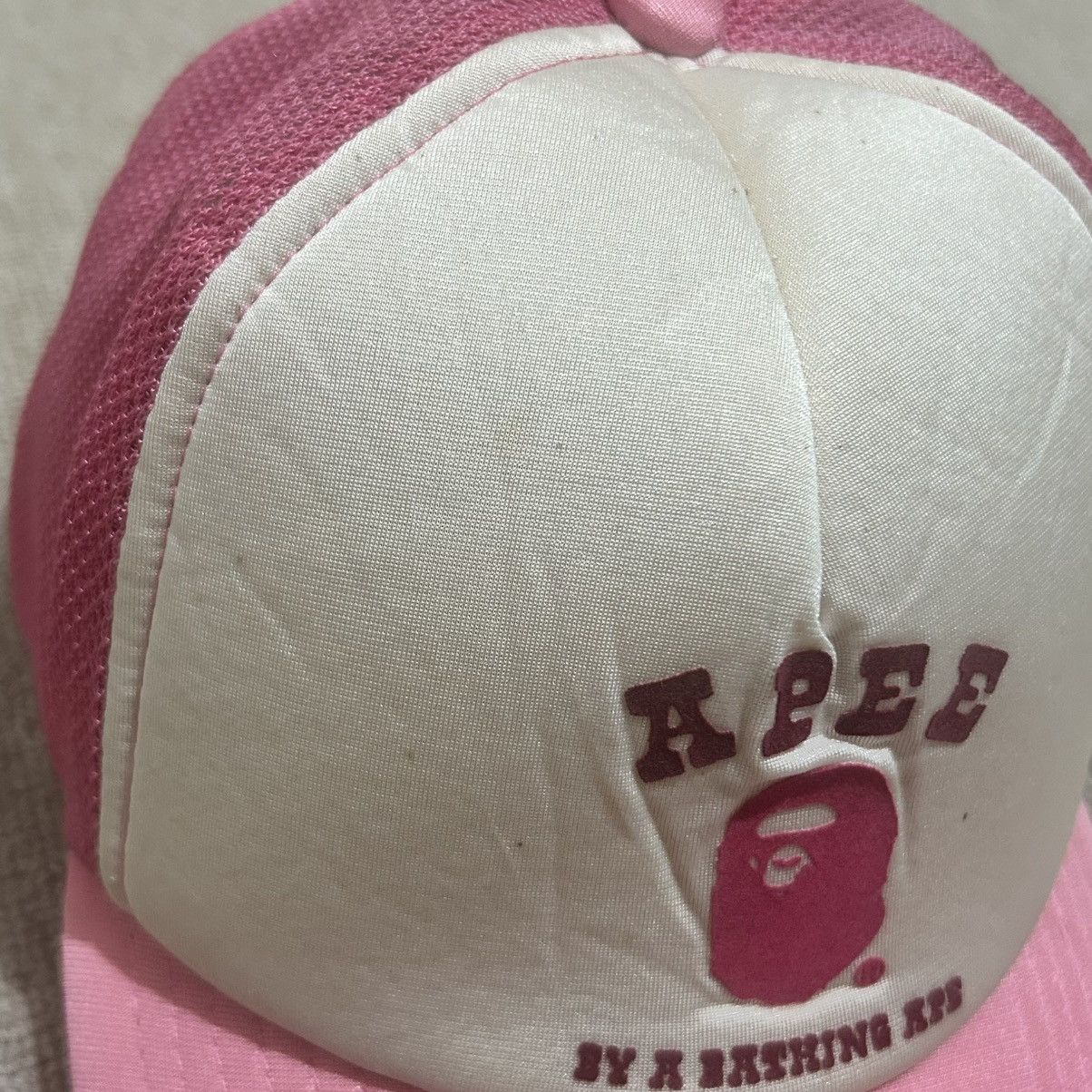RARE 2006 Bape Apee Pink Cap