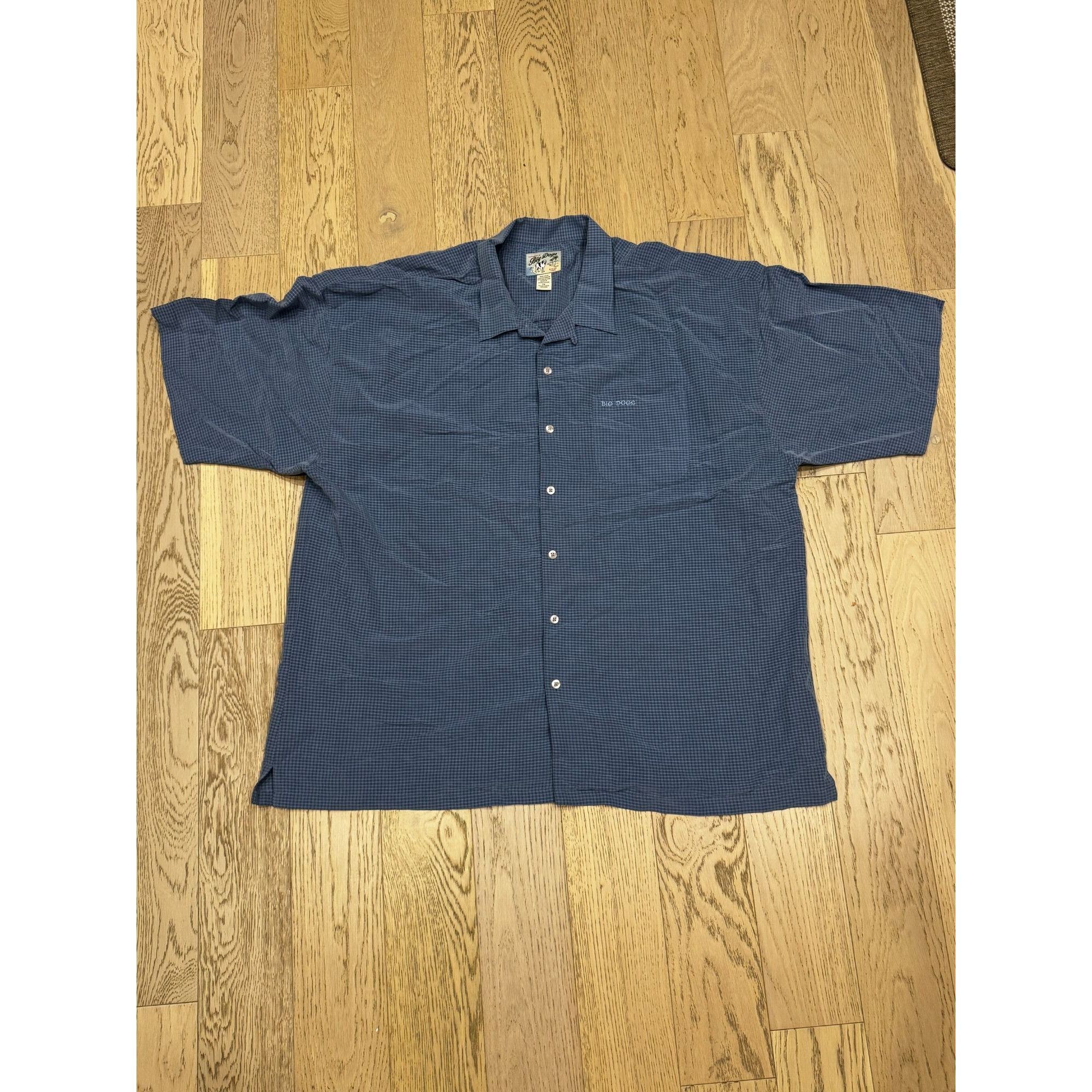 Big Dogs VTG Big Dogs button up collared shirt blue check plaid top 4 Size US XXL / EU 58 / 5 - 1 Thumbnail