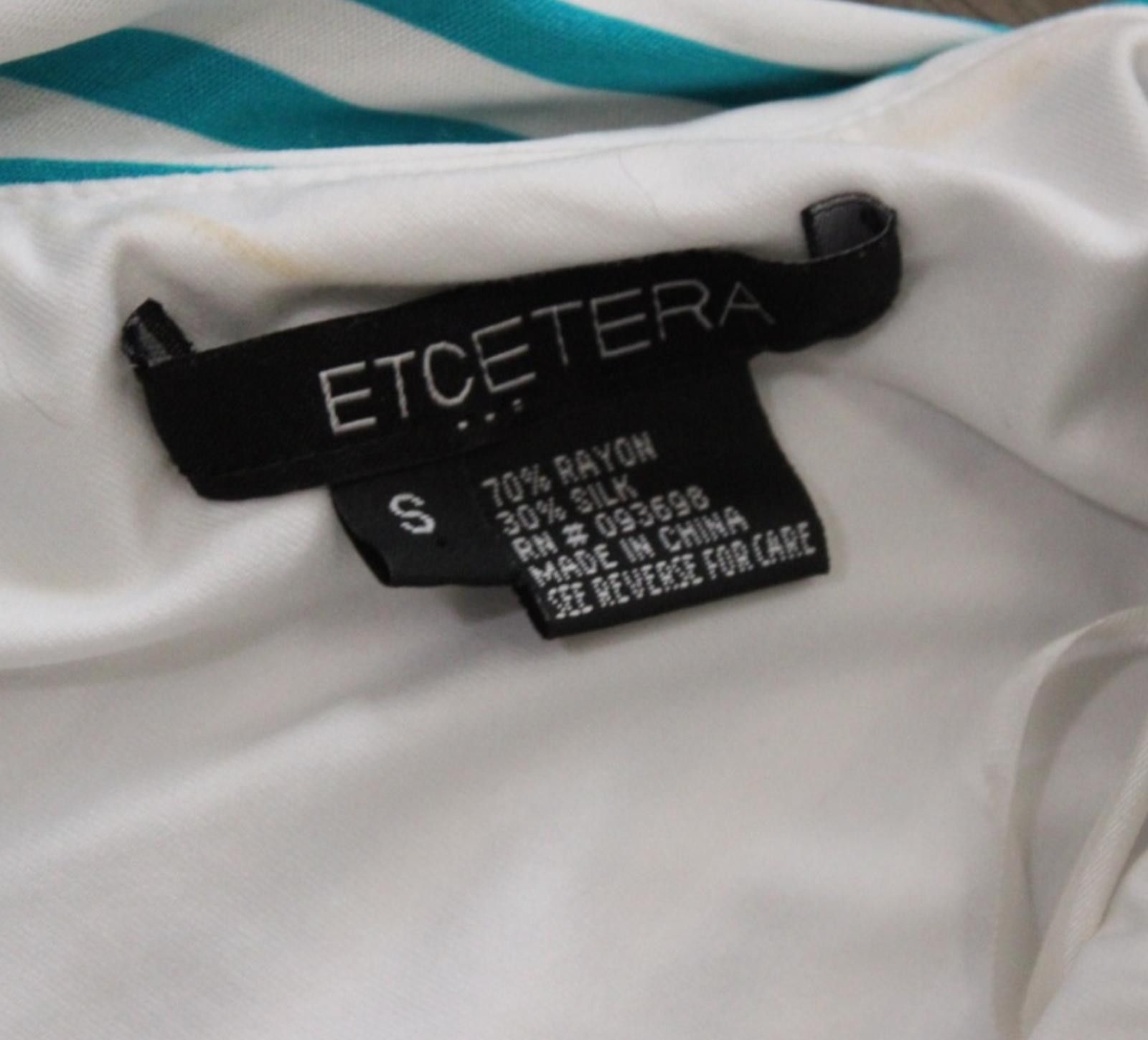 Other ETCETERA Striped One-Shoulder Dress with Rope Detail Small Size S / US 4 / IT 40 - 4 Thumbnail