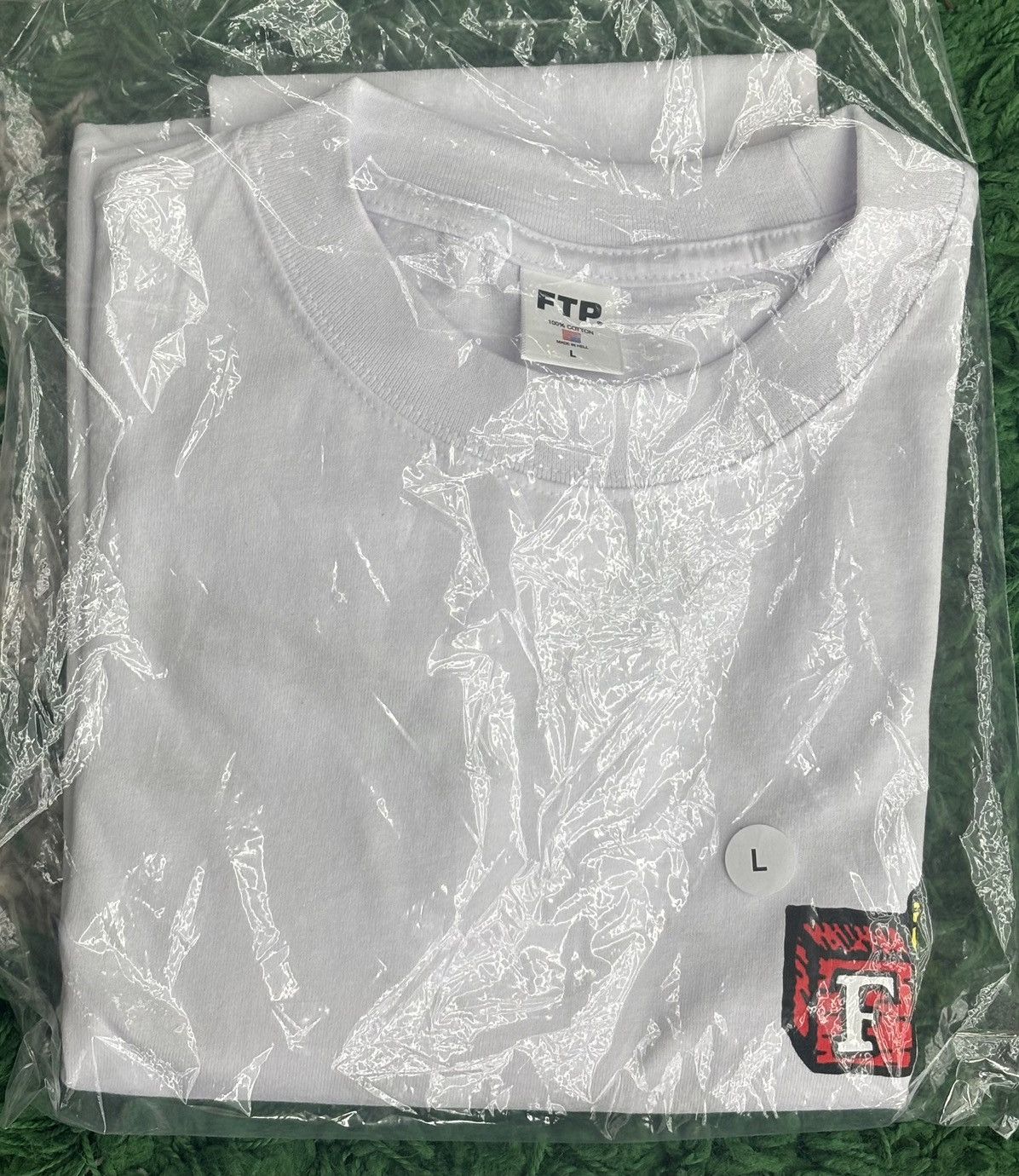 Fuck The Population FTP BLOCKS LOGO TEE (WHITE) Size US L / EU 52-54 / 3 - 4 Thumbnail
