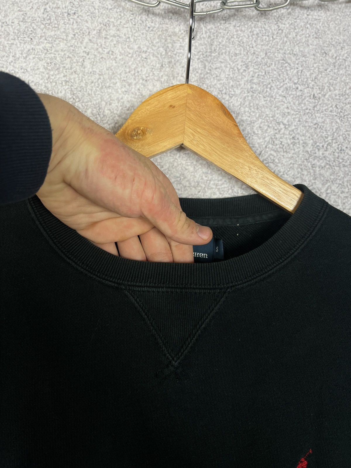 Polo Ralph Lauren Vintage Polo Ralph Lauren Sun Faded Crewneck Sweatshirt Size US S / EU 44-46 / 1 - 6 Thumbnail